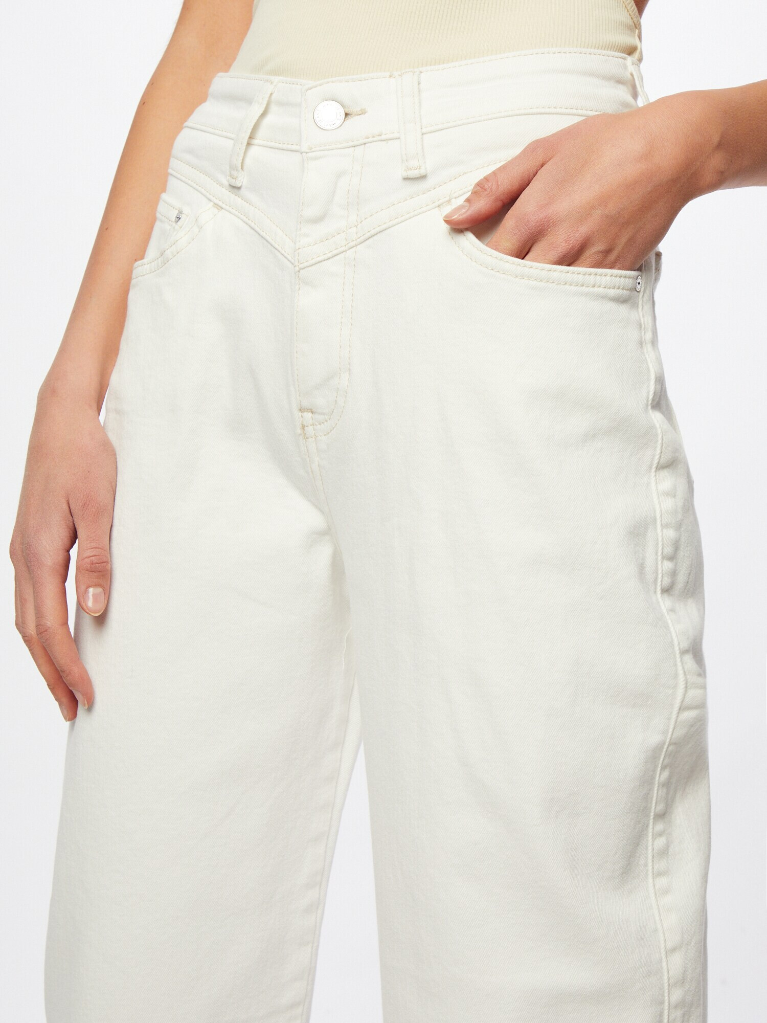 Mavi Jeans 'LOLA' alb denim - Pled.ro