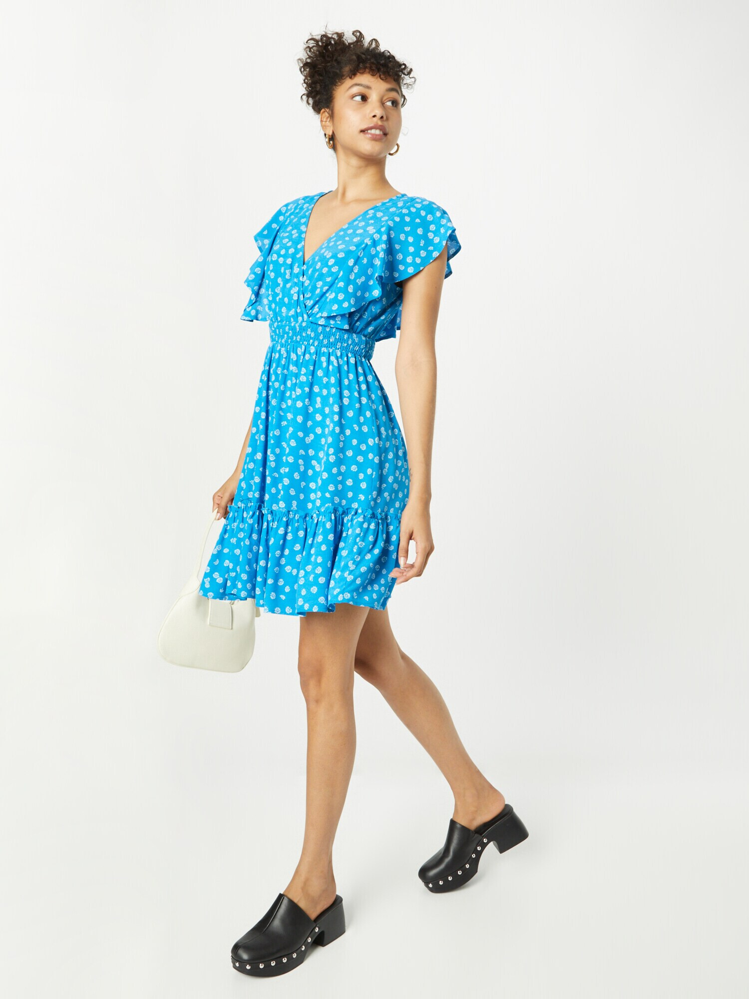 Mavi Rochie azur / alb - Pled.ro