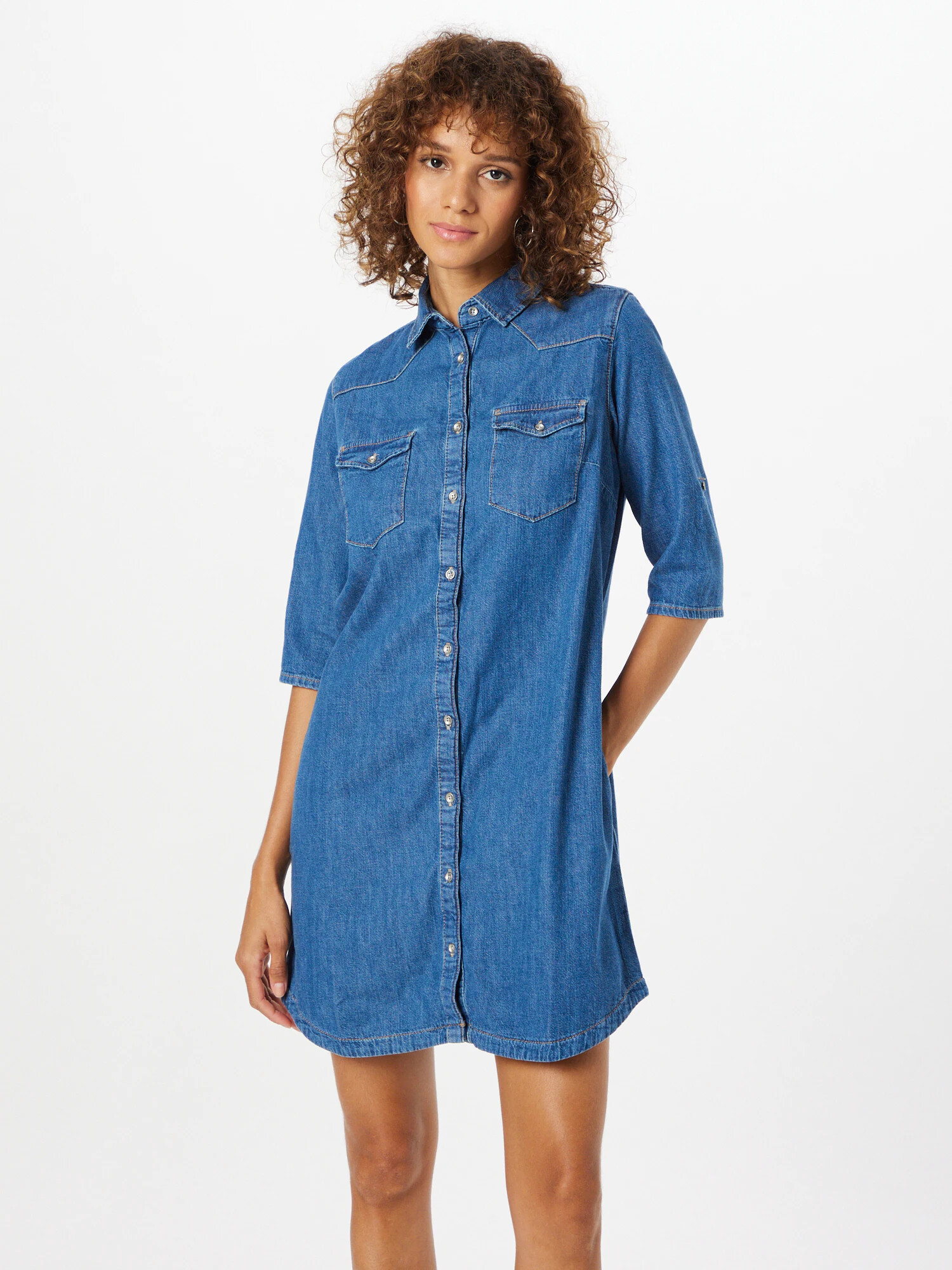 Mavi Rochie tip bluză 'Bree' albastru denim - Pled.ro