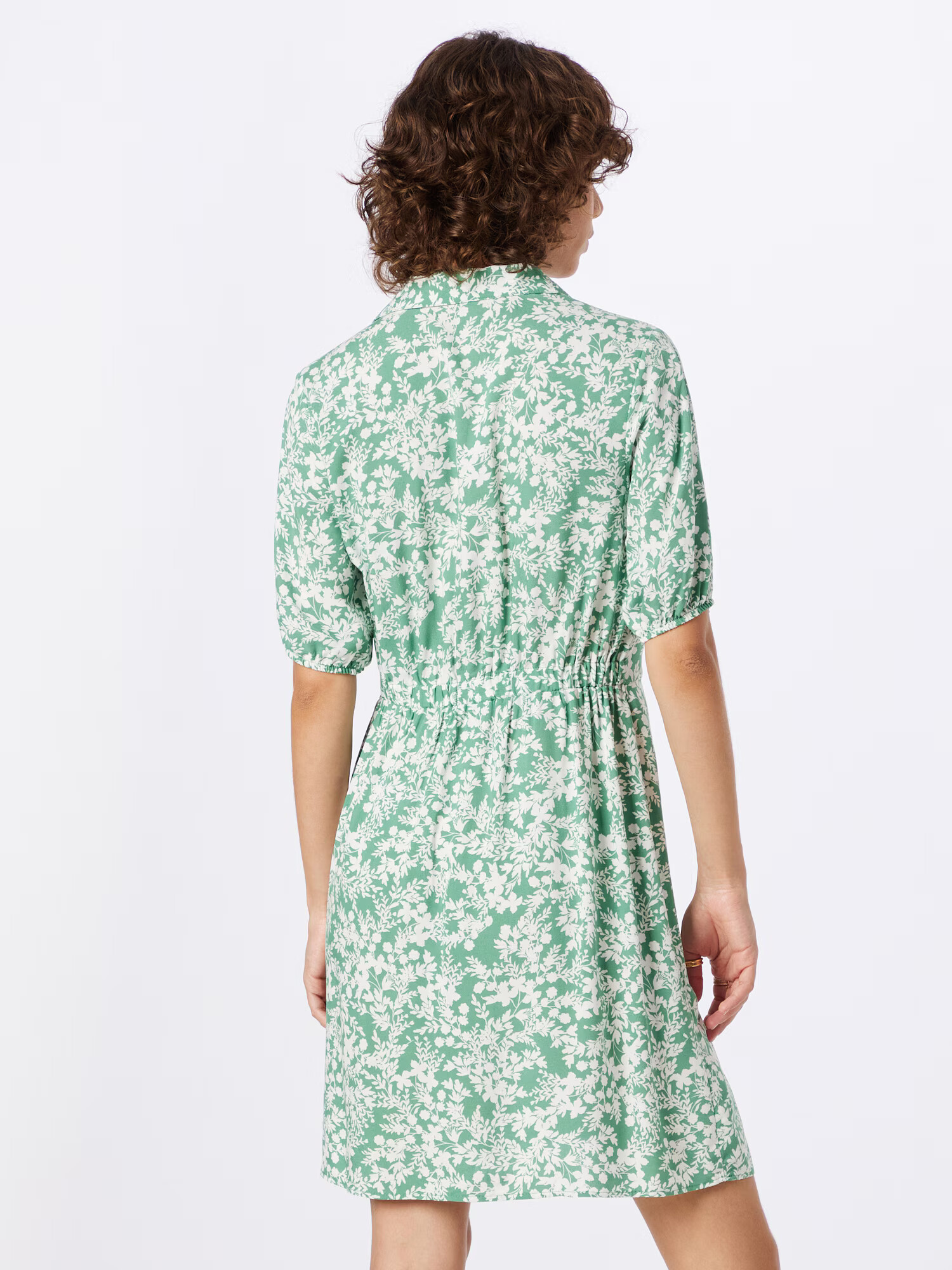 Mavi Rochie verde jad / alb - Pled.ro