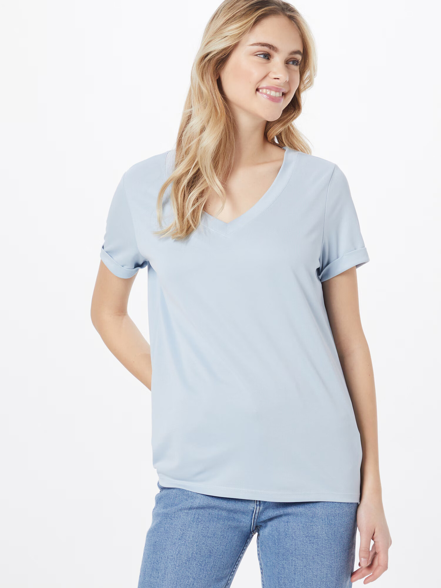 Mavi Tricou albastru deschis - Pled.ro