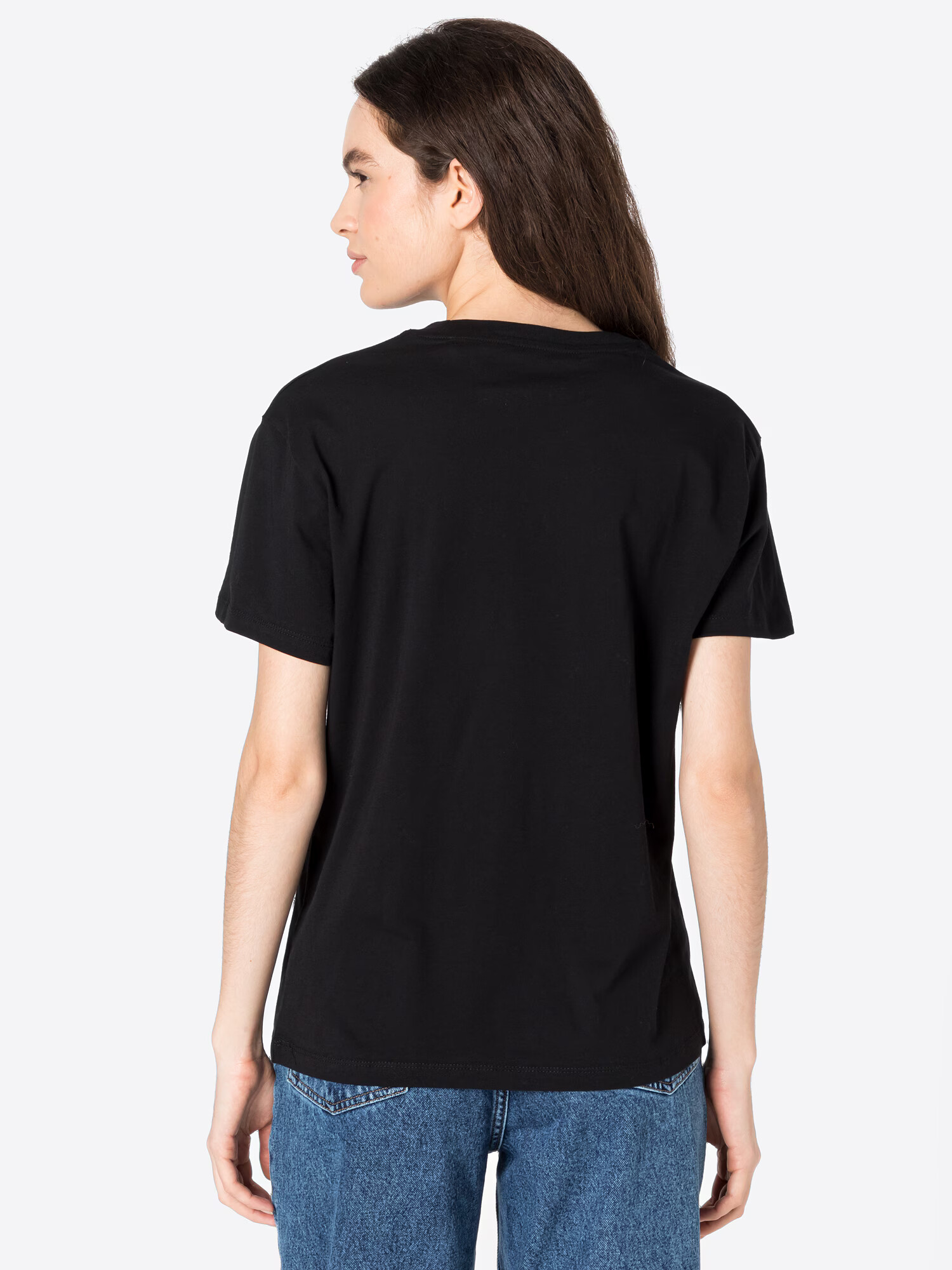 Mavi Tricou negru / alb - Pled.ro