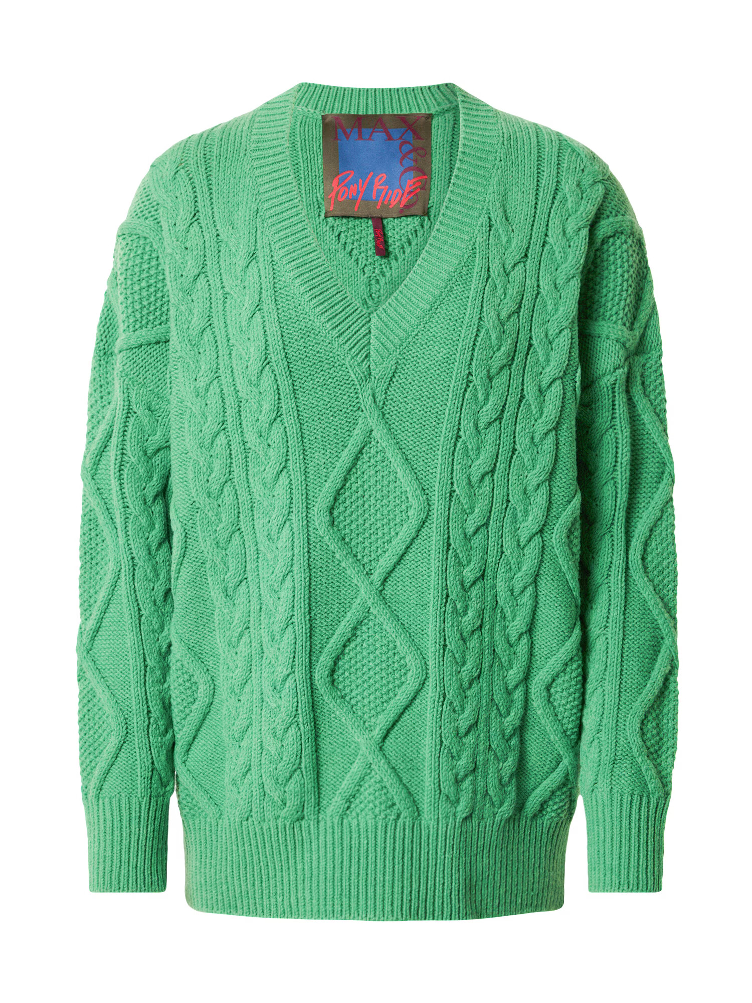 MAX&Co. Pulover 'ARRAN' verde - Pled.ro