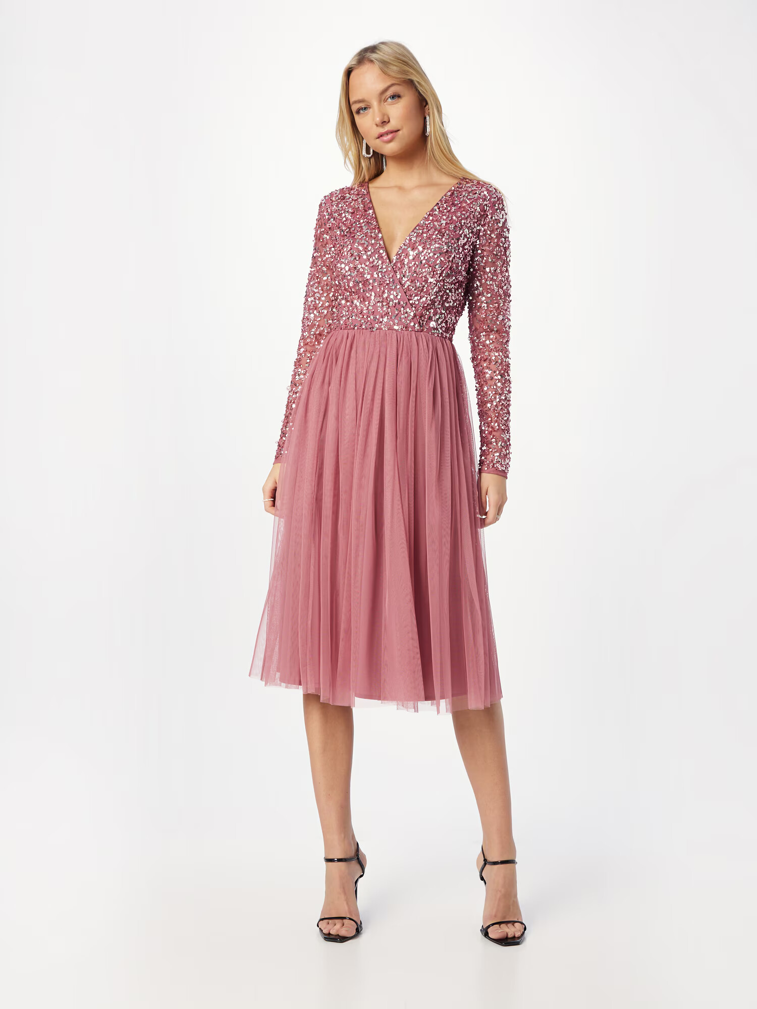 Maya Deluxe Rochie de cocktail rosé - Pled.ro