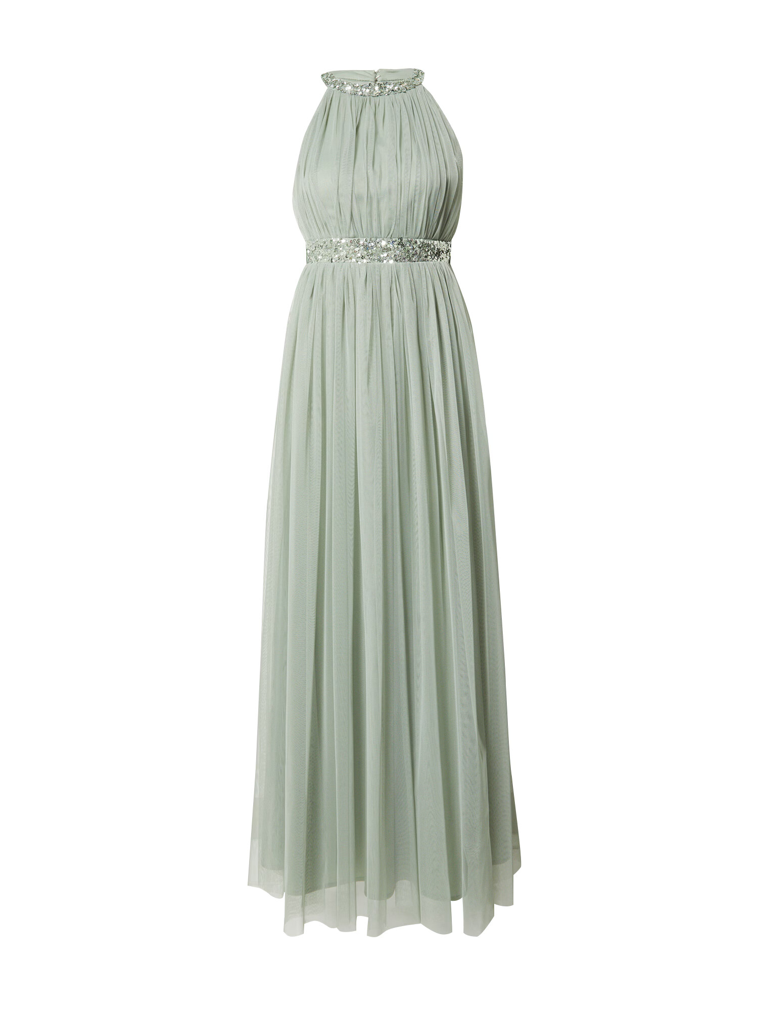 Maya Deluxe Rochie de seară verde pastel - Pled.ro