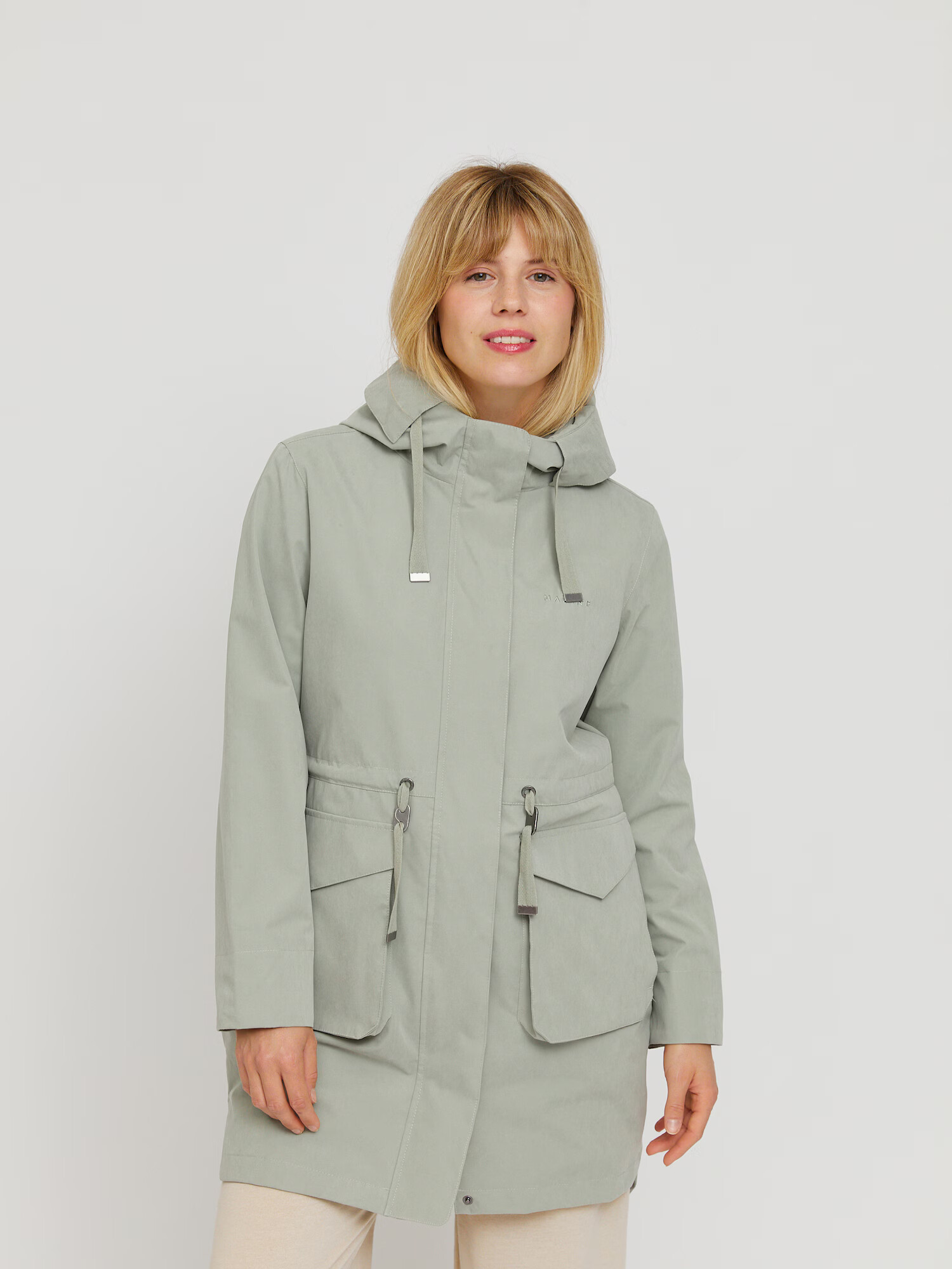 mazine Parka de primăvară-toamnă 'Marydale' verde pastel - Pled.ro