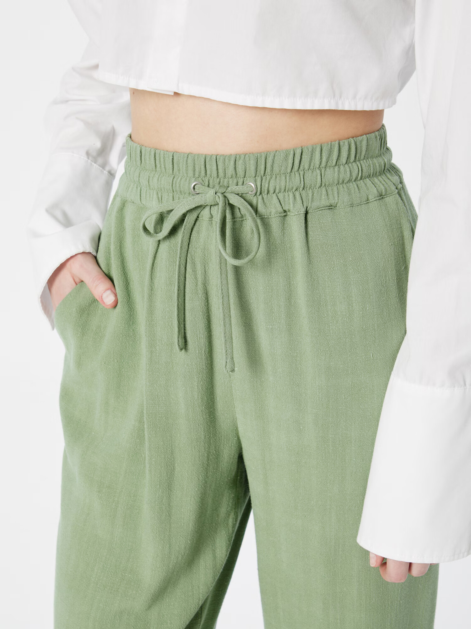 mbym Pantaloni 'Berin' verde - Pled.ro