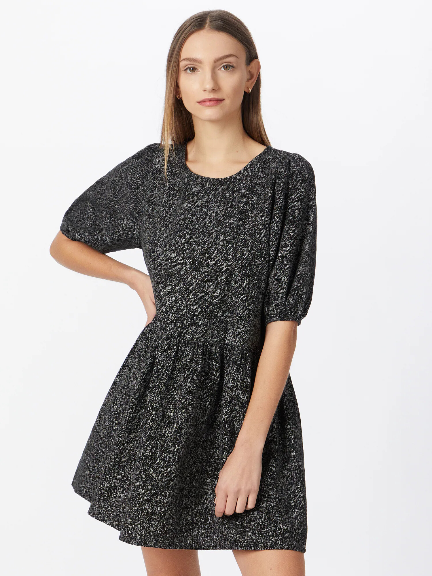 mbym Rochie 'Reya' negru / alb - Pled.ro