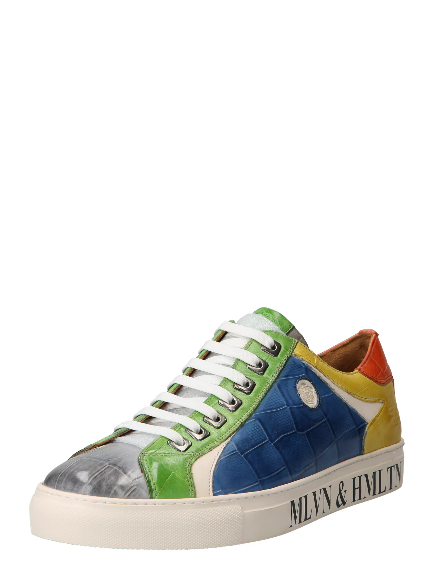 MELVIN & HAMILTON Sneaker low 'Harvey 9' bej / albastru / gri închis / verde - Pled.ro