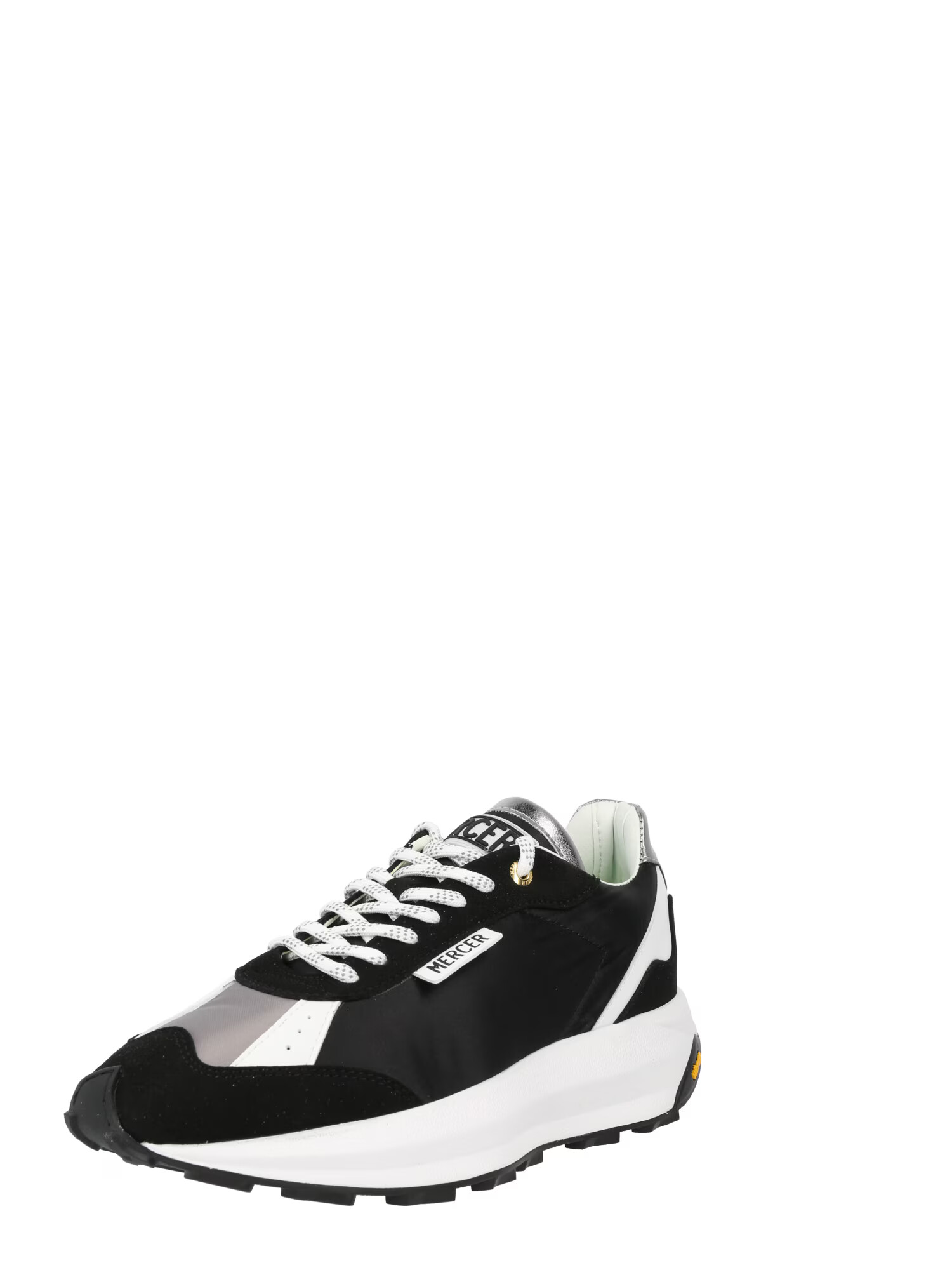 Mercer Amsterdam Sneaker low 'Racer' gri / negru / alb - Pled.ro