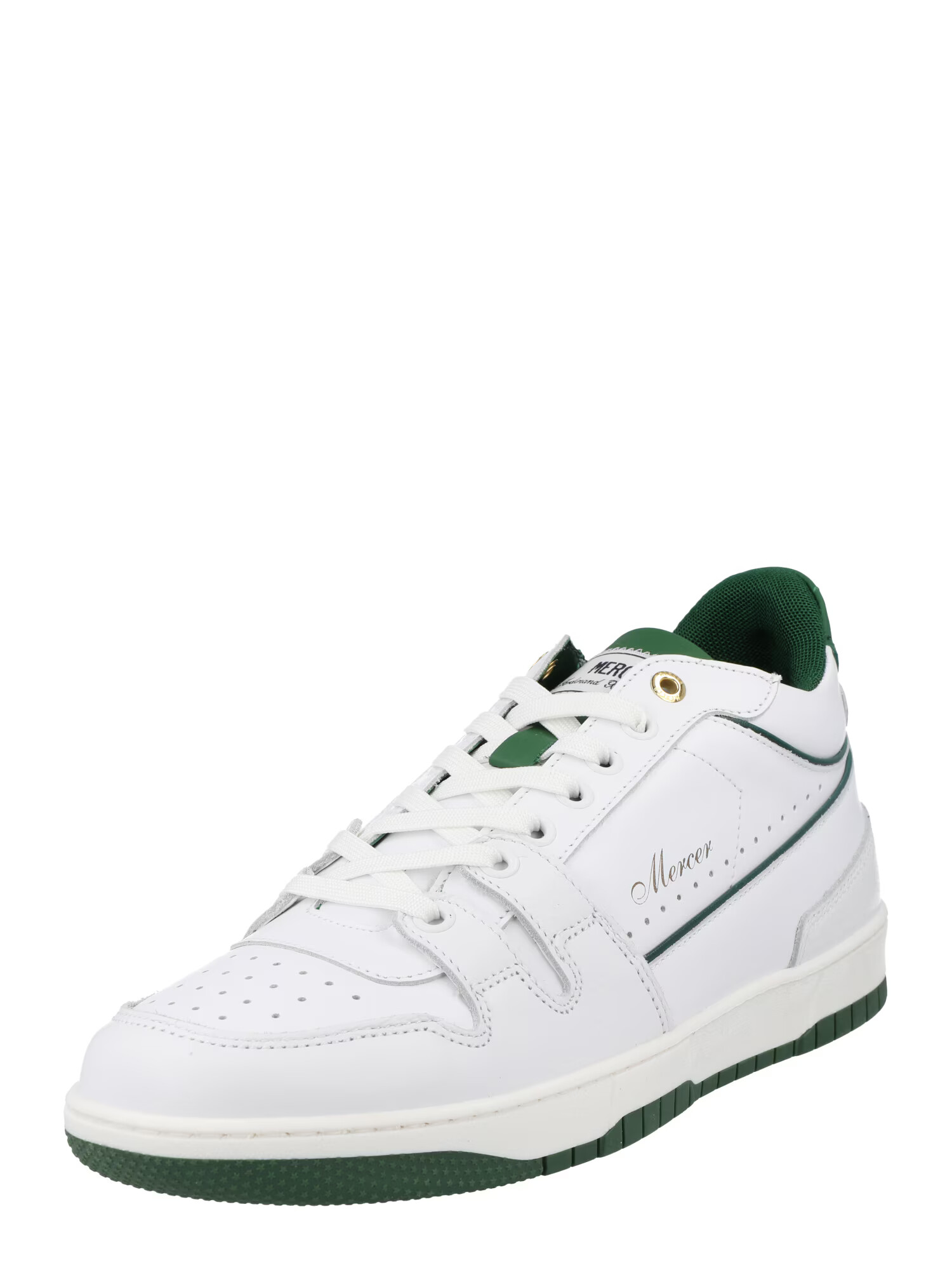 Mercer Amsterdam Sneaker low 'The Brooklyn' verde / alb - Pled.ro