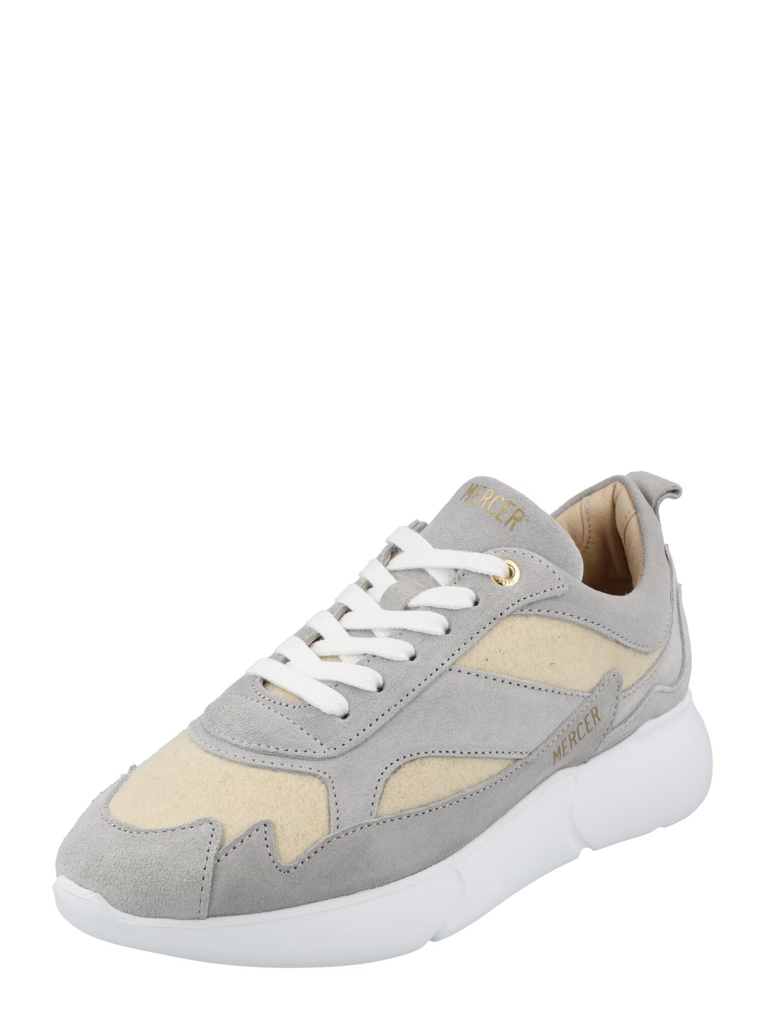 Mercer Amsterdam Sneaker low 'The W3RD' ecru / gri - Pled.ro