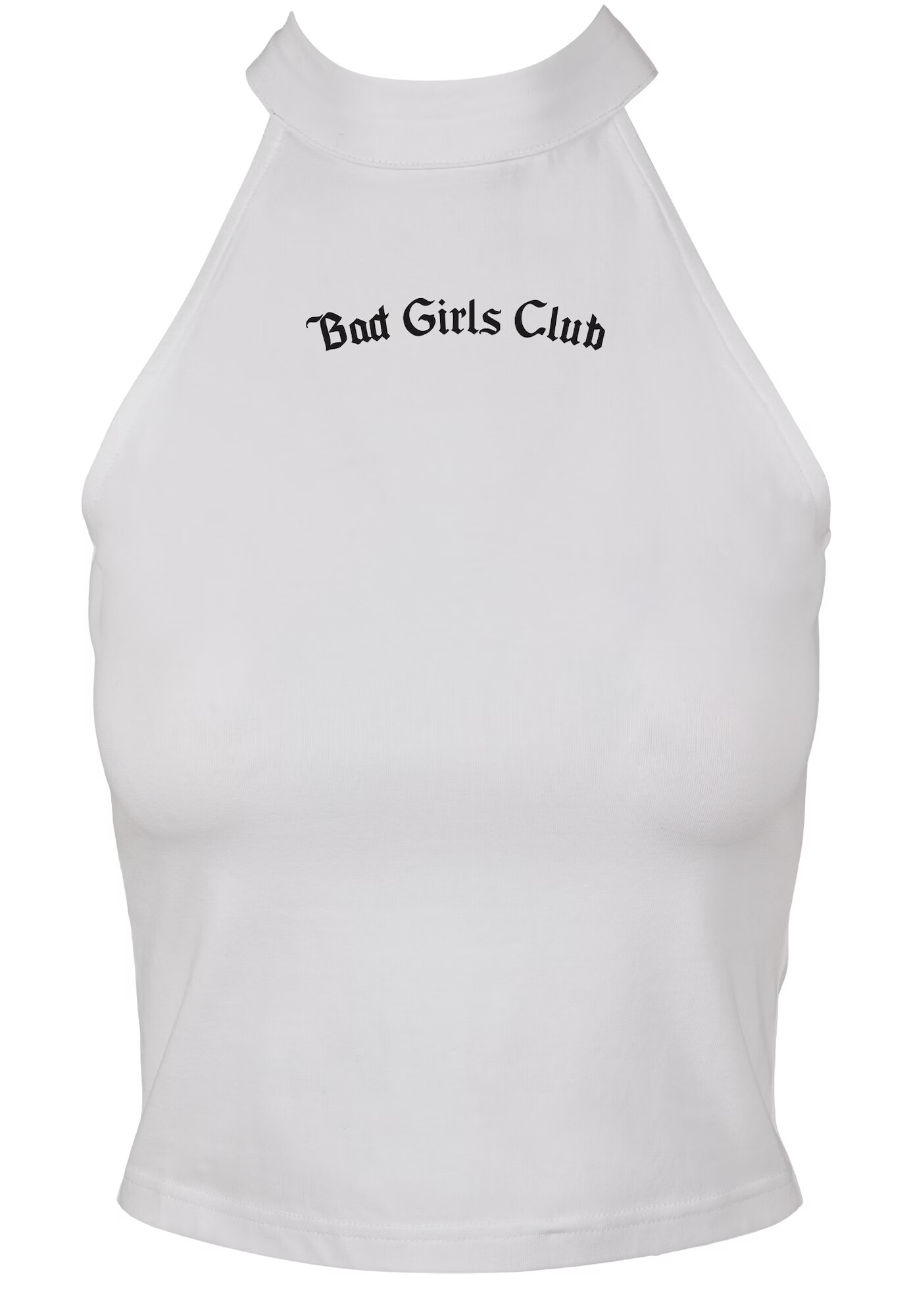 Merchcode Top 'Bad Girls' negru / alb - Pled.ro