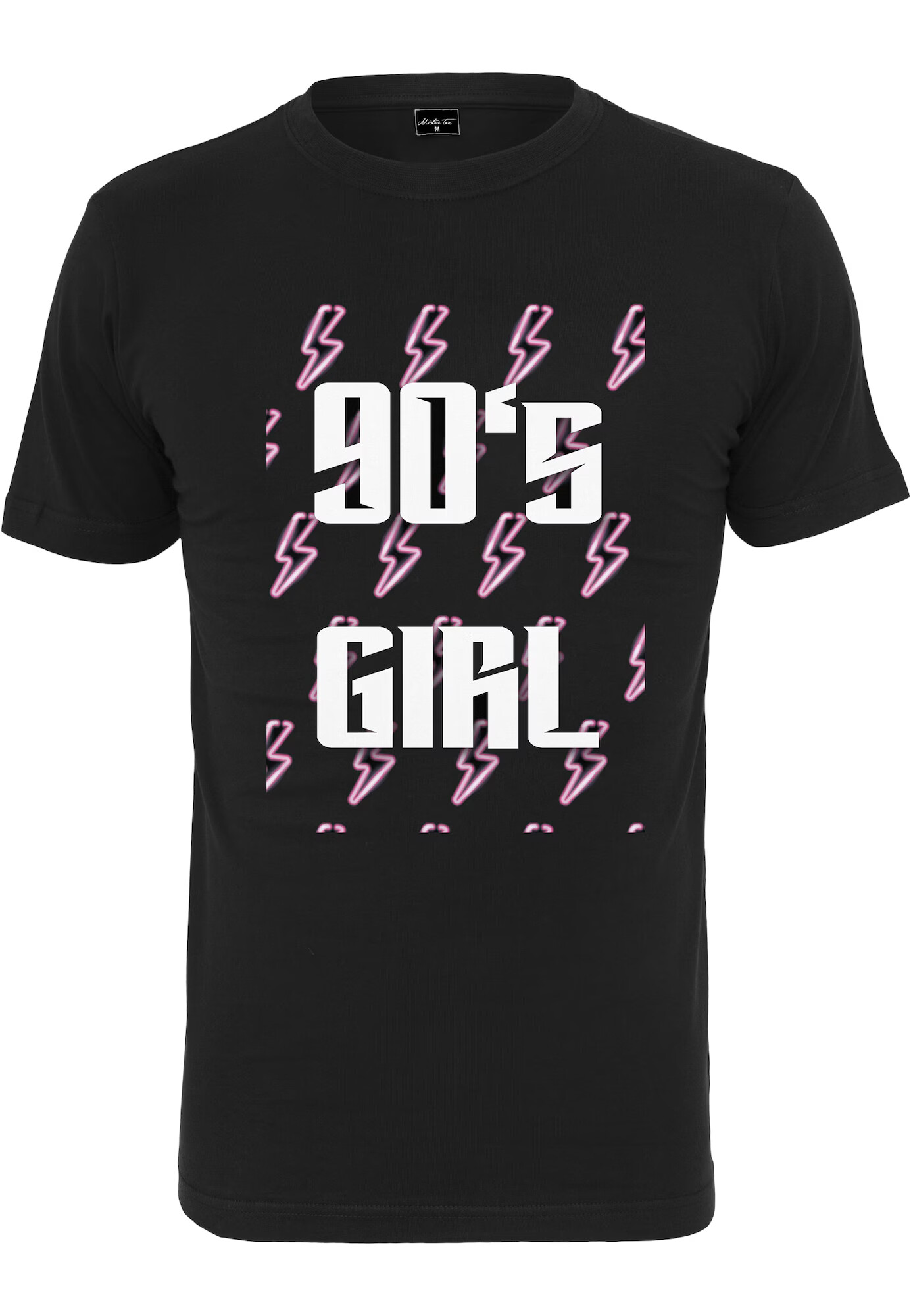 Merchcode Tricou '90ies Girl' lila / mov pastel / negru / alb - Pled.ro