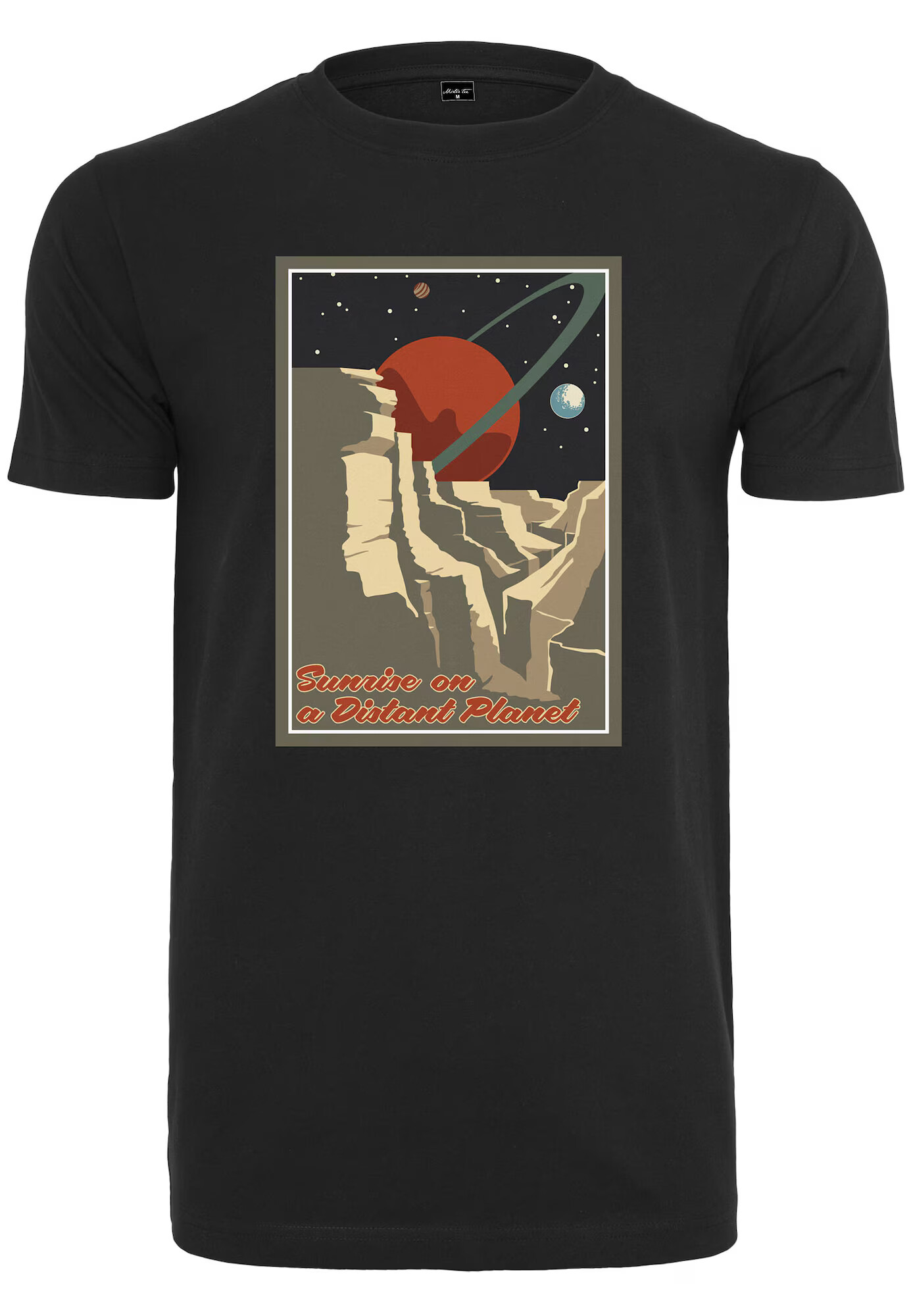 Merchcode Tricou 'Distant Planet' maro / mai multe culori / negru - Pled.ro