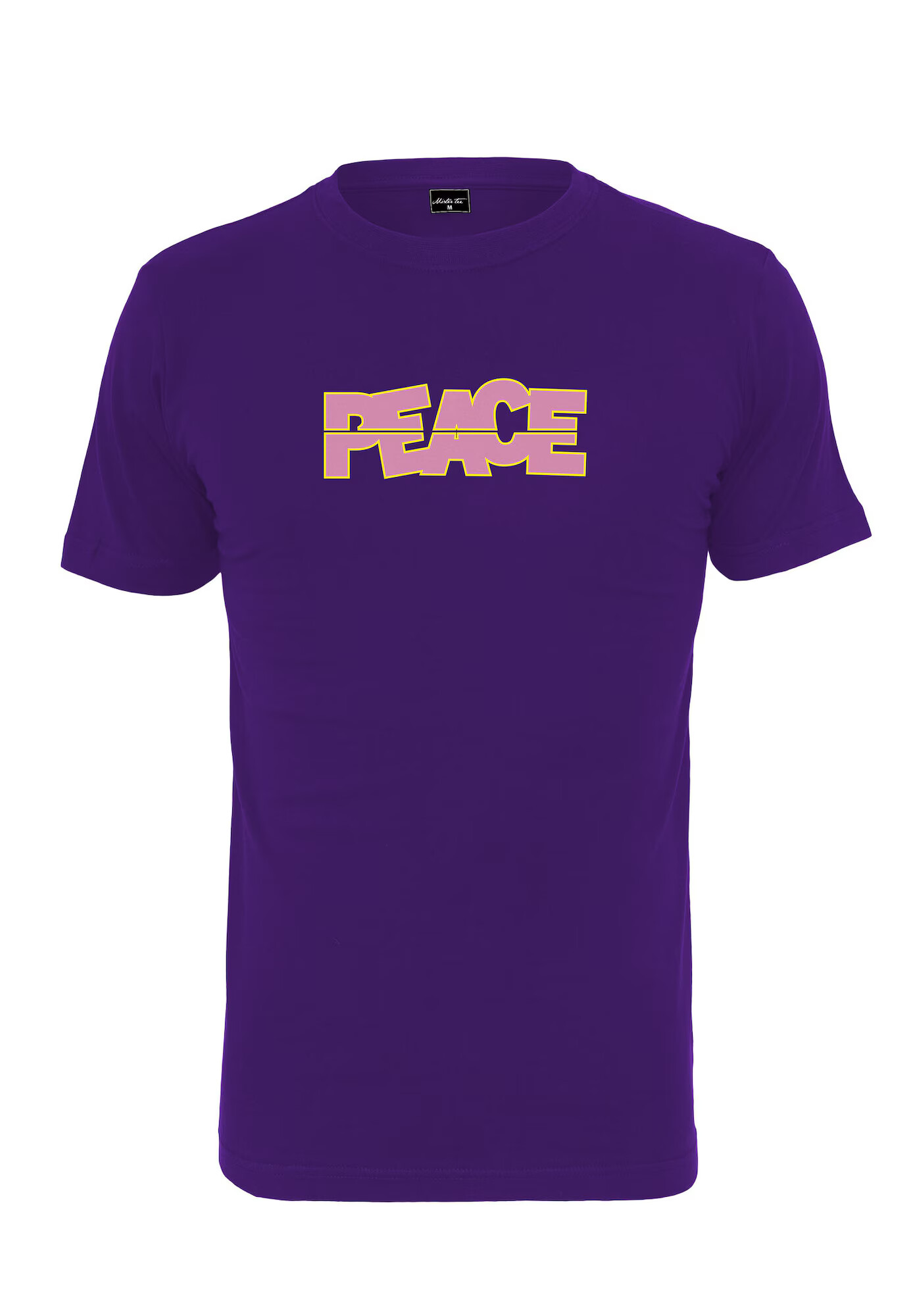 Merchcode Tricou 'Ladies Peace Tee' lila / roz - Pled.ro