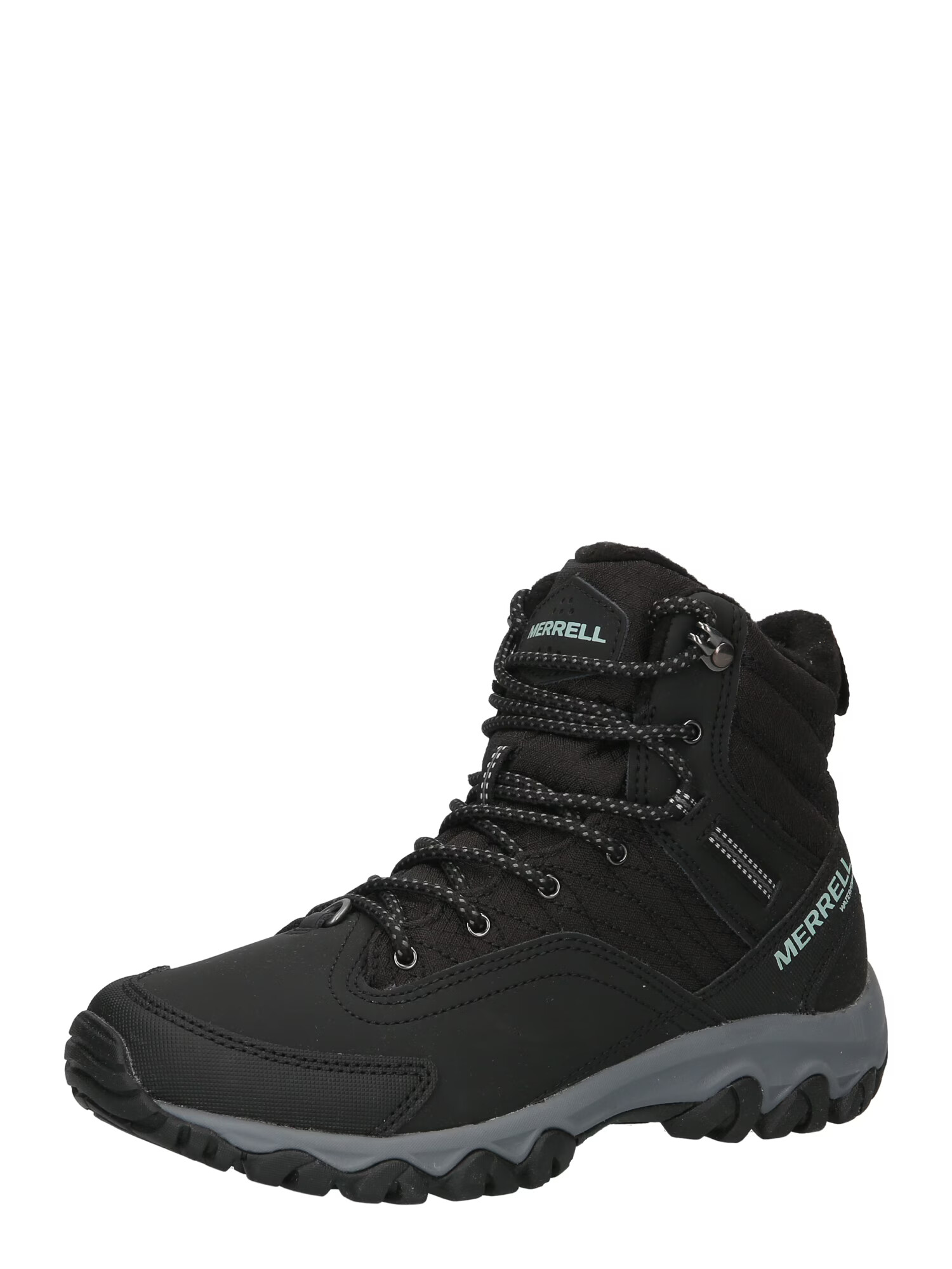 MERRELL Botine 'THERMO AKITA' verde pastel / negru - Pled.ro