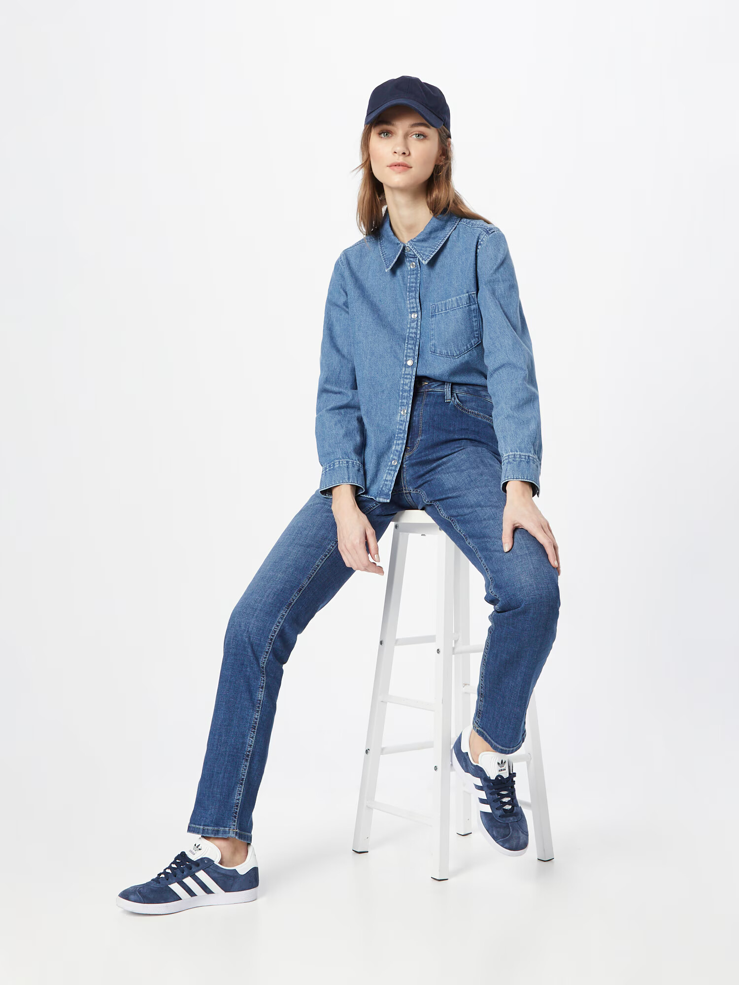 MEXX Jeans 'FENNA' albastru - Pled.ro