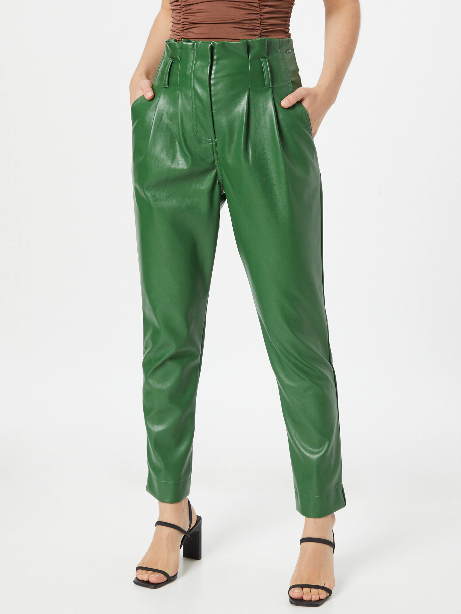 MEXX Pantaloni cutați verde iarbă - Pled.ro