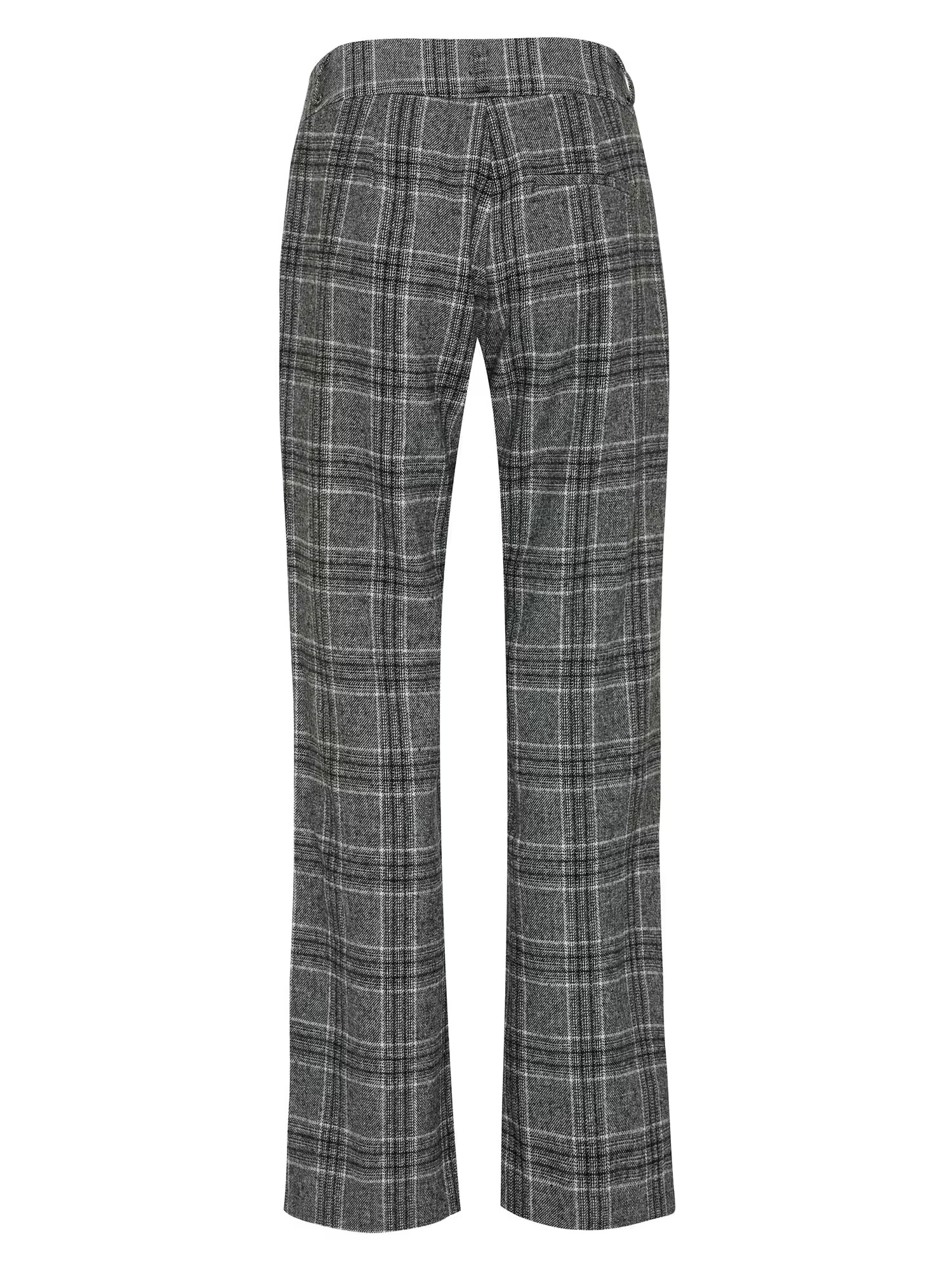 MEXX Pantaloni eleganți gri / negru / alb - Pled.ro