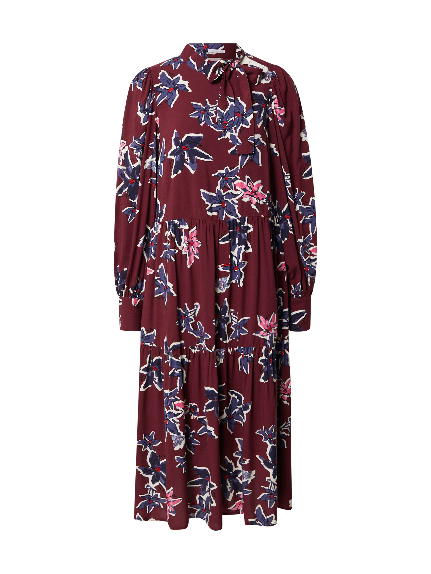 MEXX Rochie roșu burgundy / alb - Pled.ro