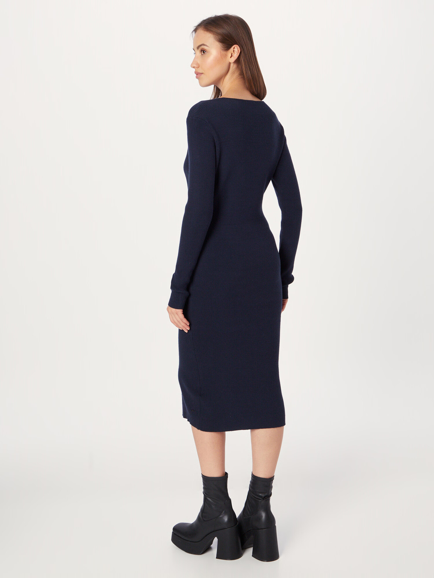 MEXX Rochie tricotat bleumarin - Pled.ro