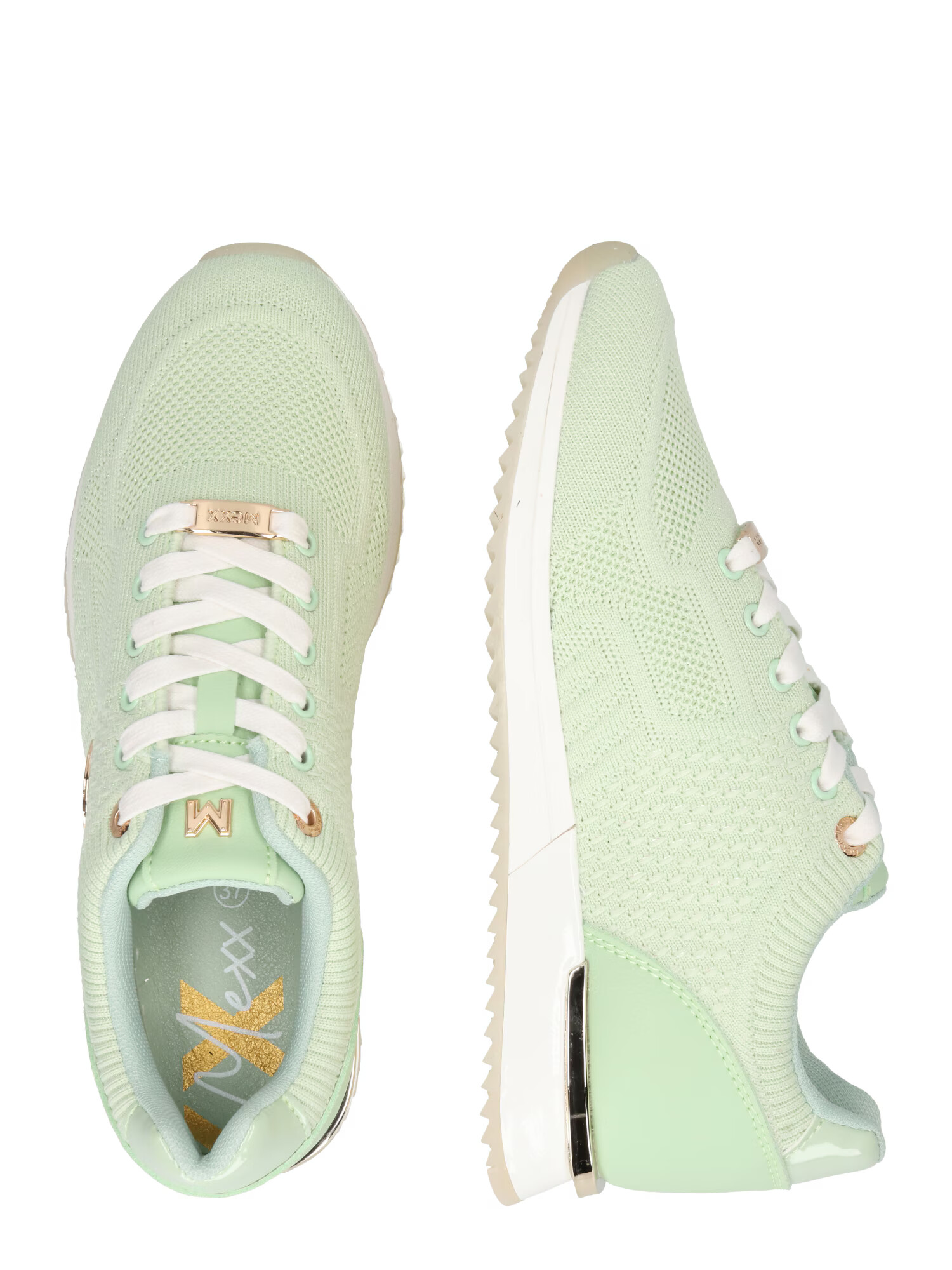 MEXX Sneaker low 'Gitte' auriu / verde mentă - Pled.ro