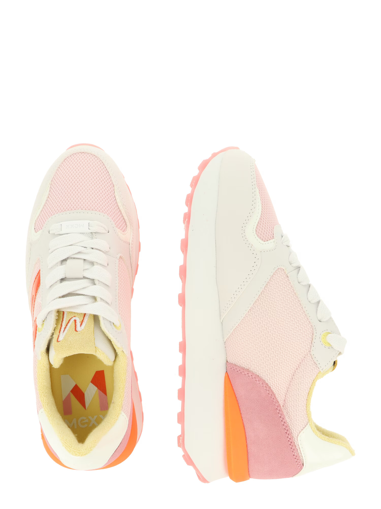 MEXX Sneaker low 'Juju' portocaliu / roz / alb - Pled.ro