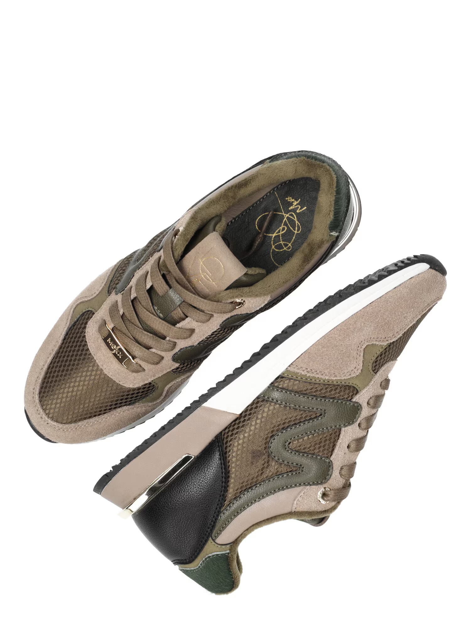 MEXX Sneaker low 'Kate' bej deschis / oliv - Pled.ro