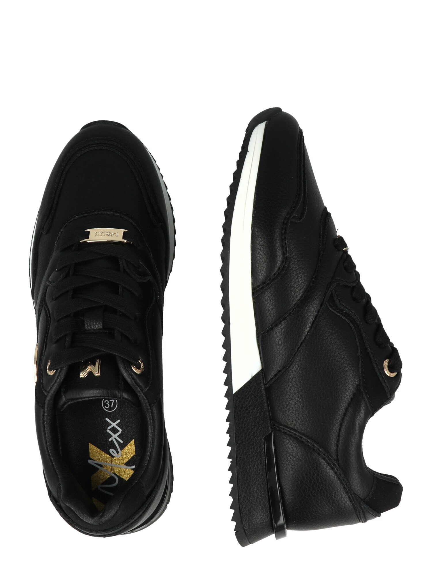 MEXX Sneaker low 'Maja' auriu / negru - Pled.ro