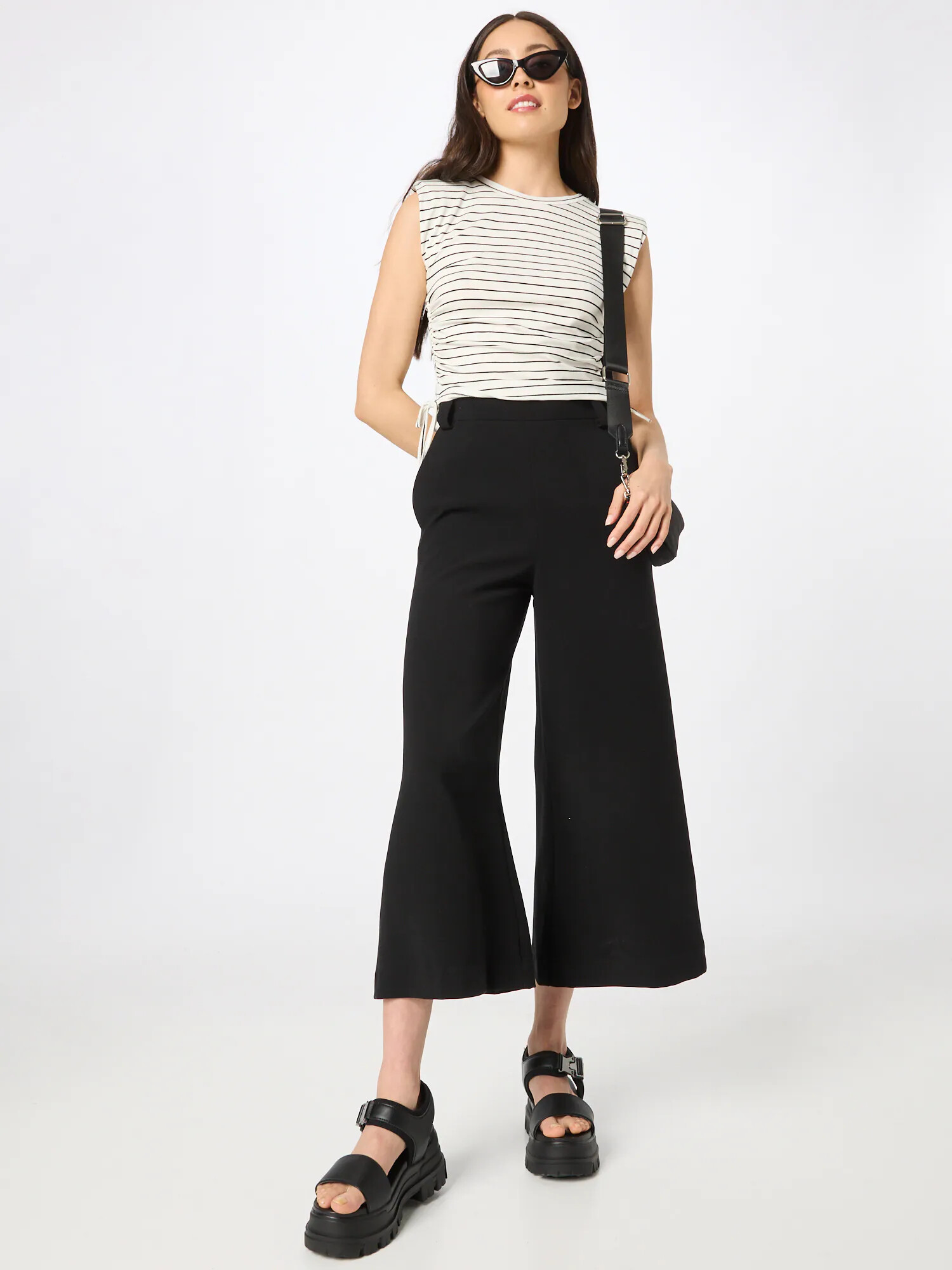 MEXX Top negru / alb - Pled.ro