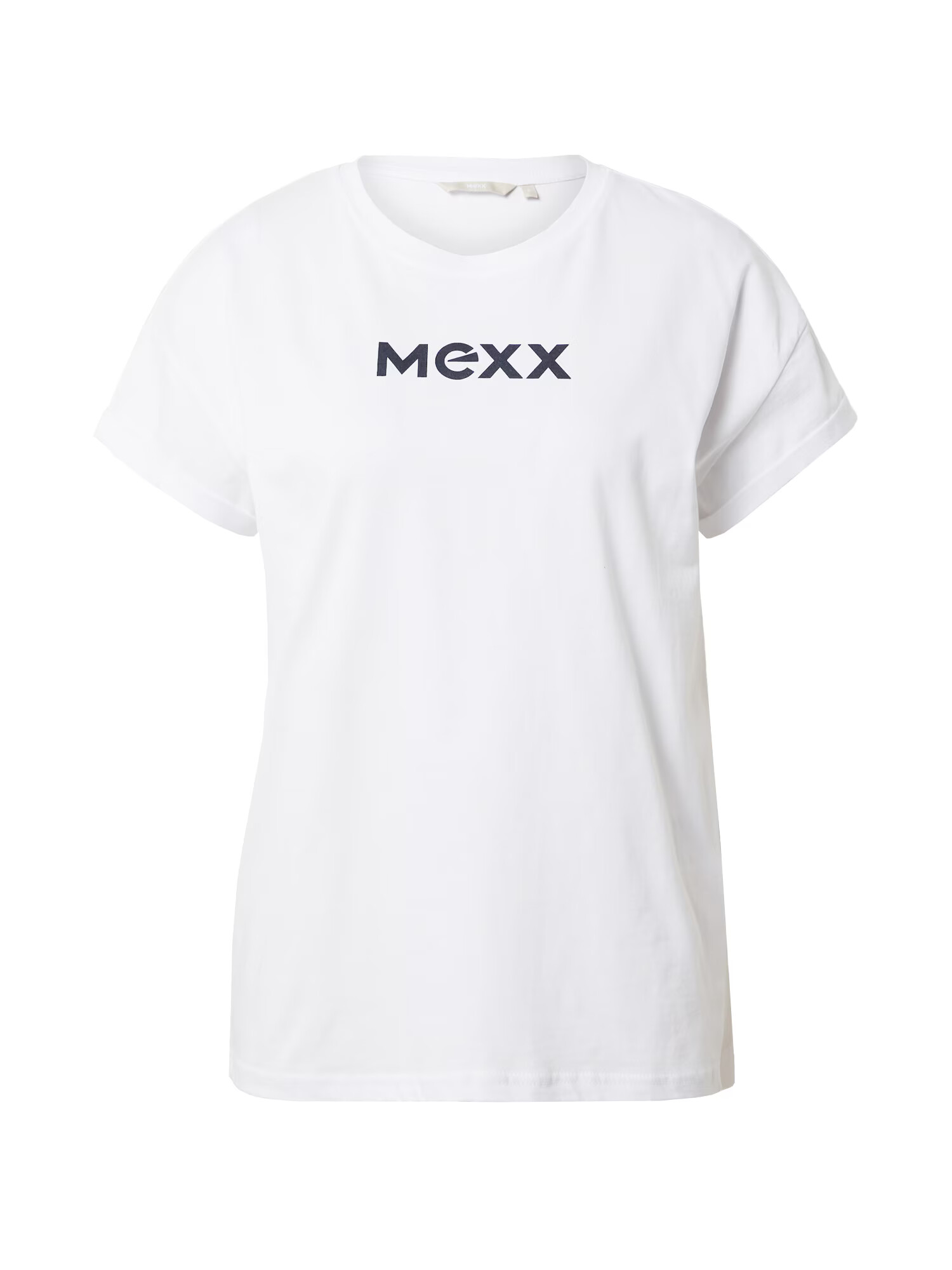 MEXX Tricou 'FAY' bleumarin / alb - Pled.ro