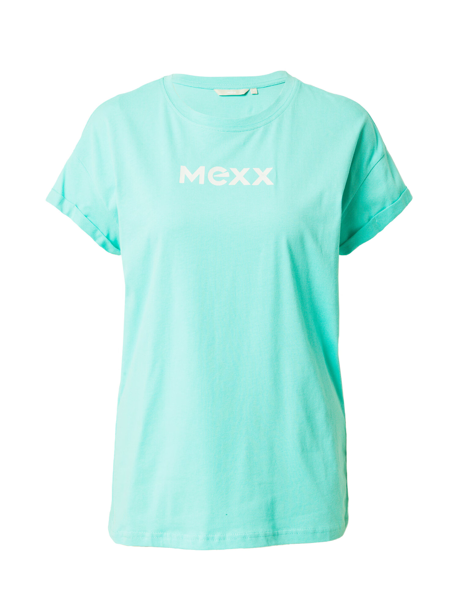 MEXX Tricou 'FAY' verde jad / alb - Pled.ro