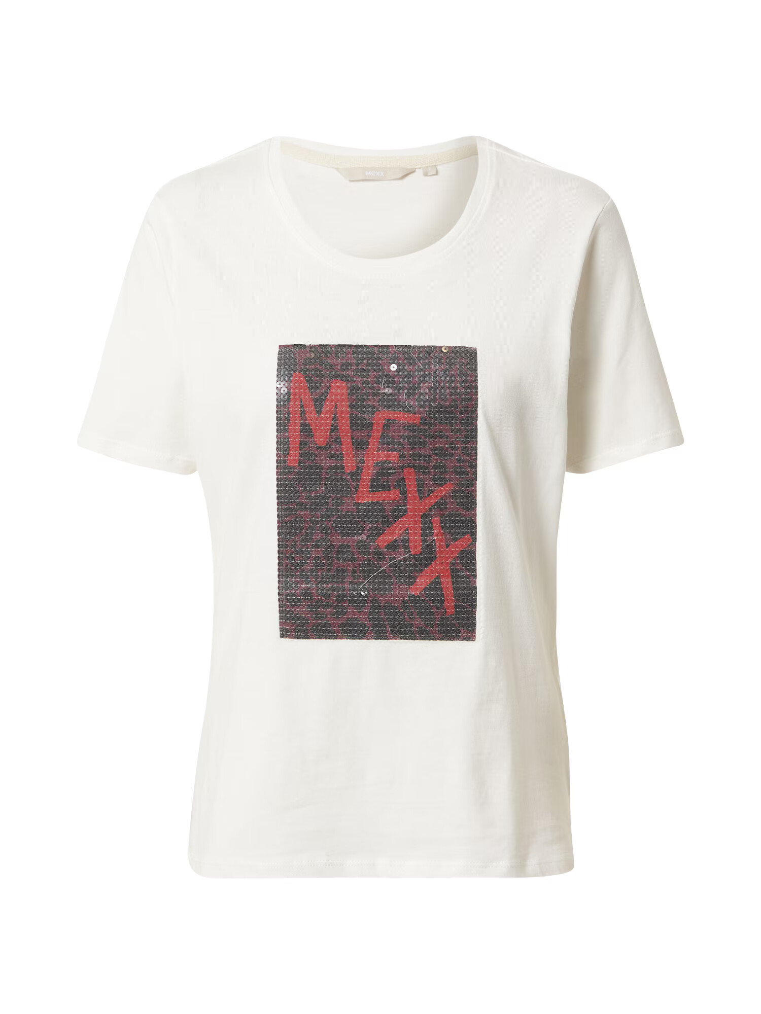 MEXX Tricou roșu / negru / alb - Pled.ro