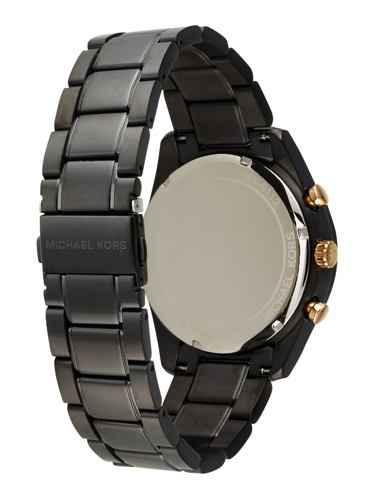 Michael Kors Ceas analogic 'ACCELERATOR' auriu / negru - Pled.ro