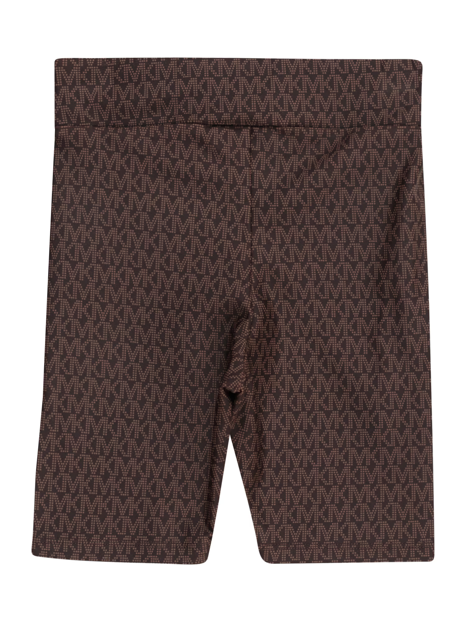 Michael Kors Kids Leggings maro deschis / maro închis / galben citron - Pled.ro