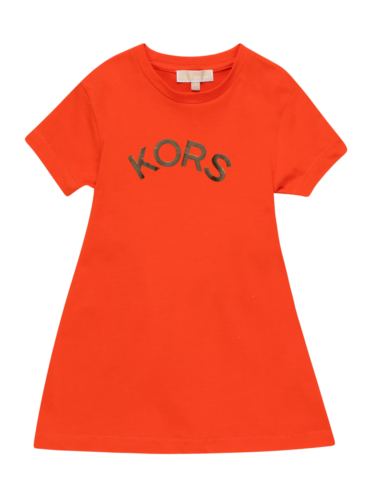 Michael Kors Kids Rochie portocaliu caisă / portocaliu homar / argintiu / alb - Pled.ro