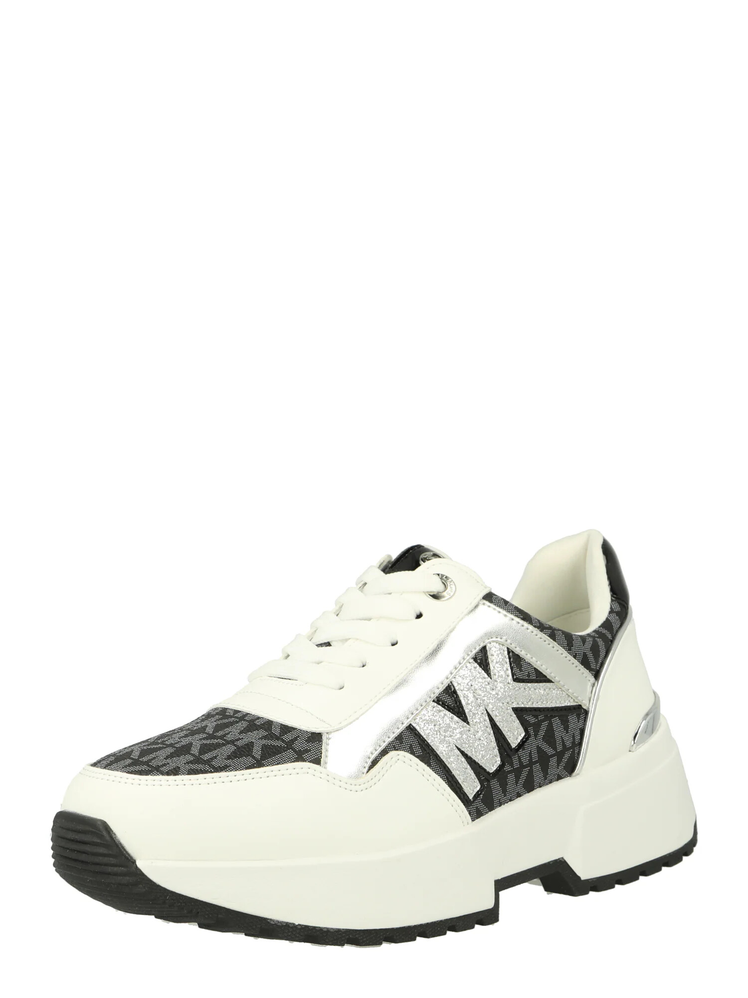 Michael Kors Kids Sneaker 'Cosmo Maddy' negru / argintiu / alb - Pled.ro