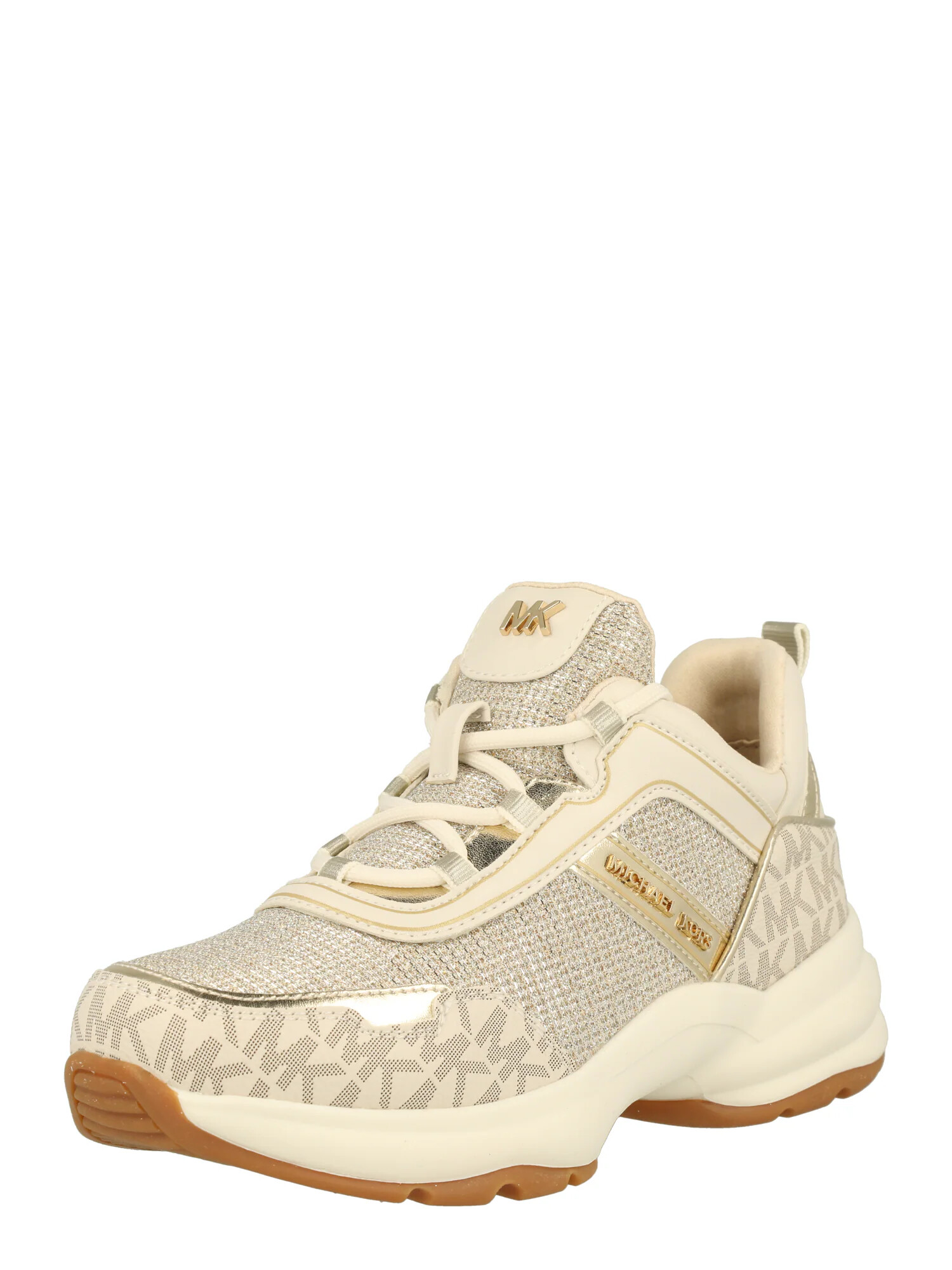 Michael Kors Kids Sneaker 'OLYMPIA' auriu / alb natural - Pled.ro