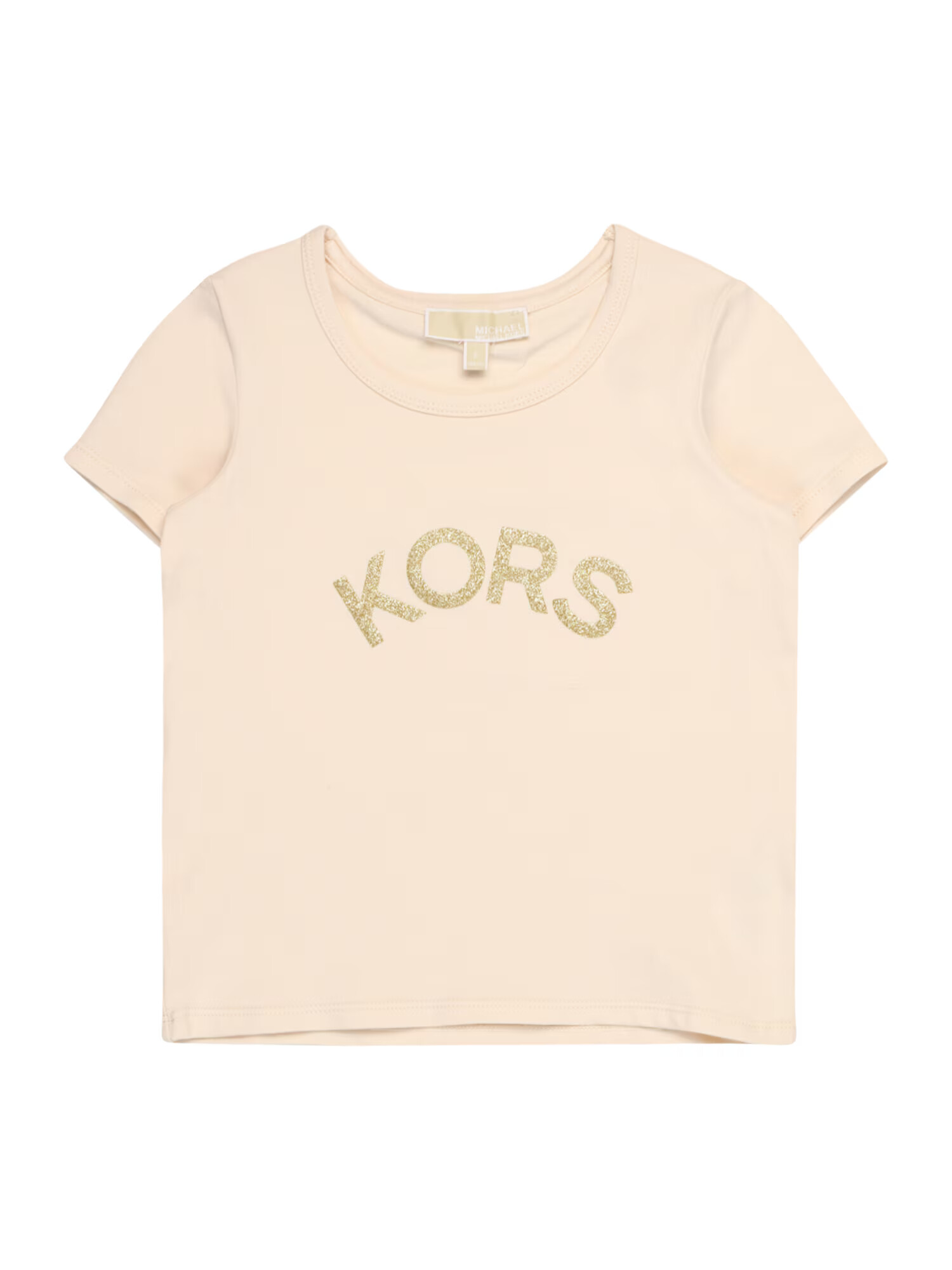 Michael Kors Kids Tricou bej deschis / auriu - Pled.ro