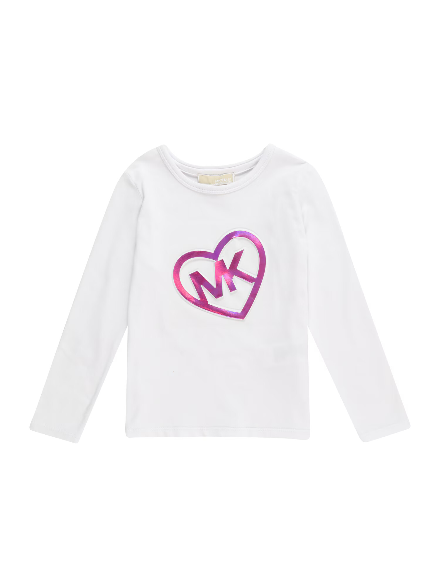 Michael Kors Kids Tricou roz / alb - Pled.ro