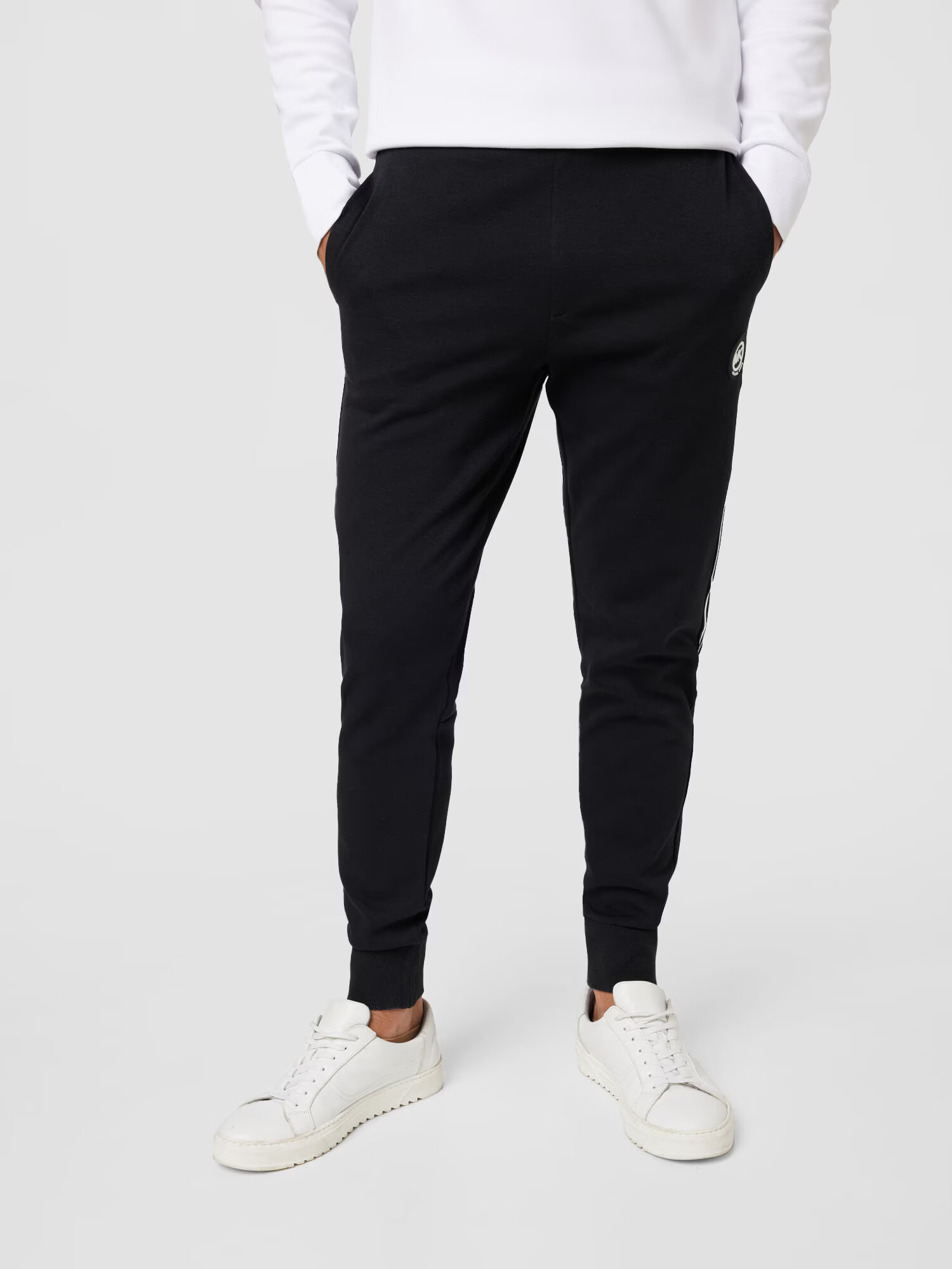 Michael Kors Pantaloni negru / alb - Pled.ro