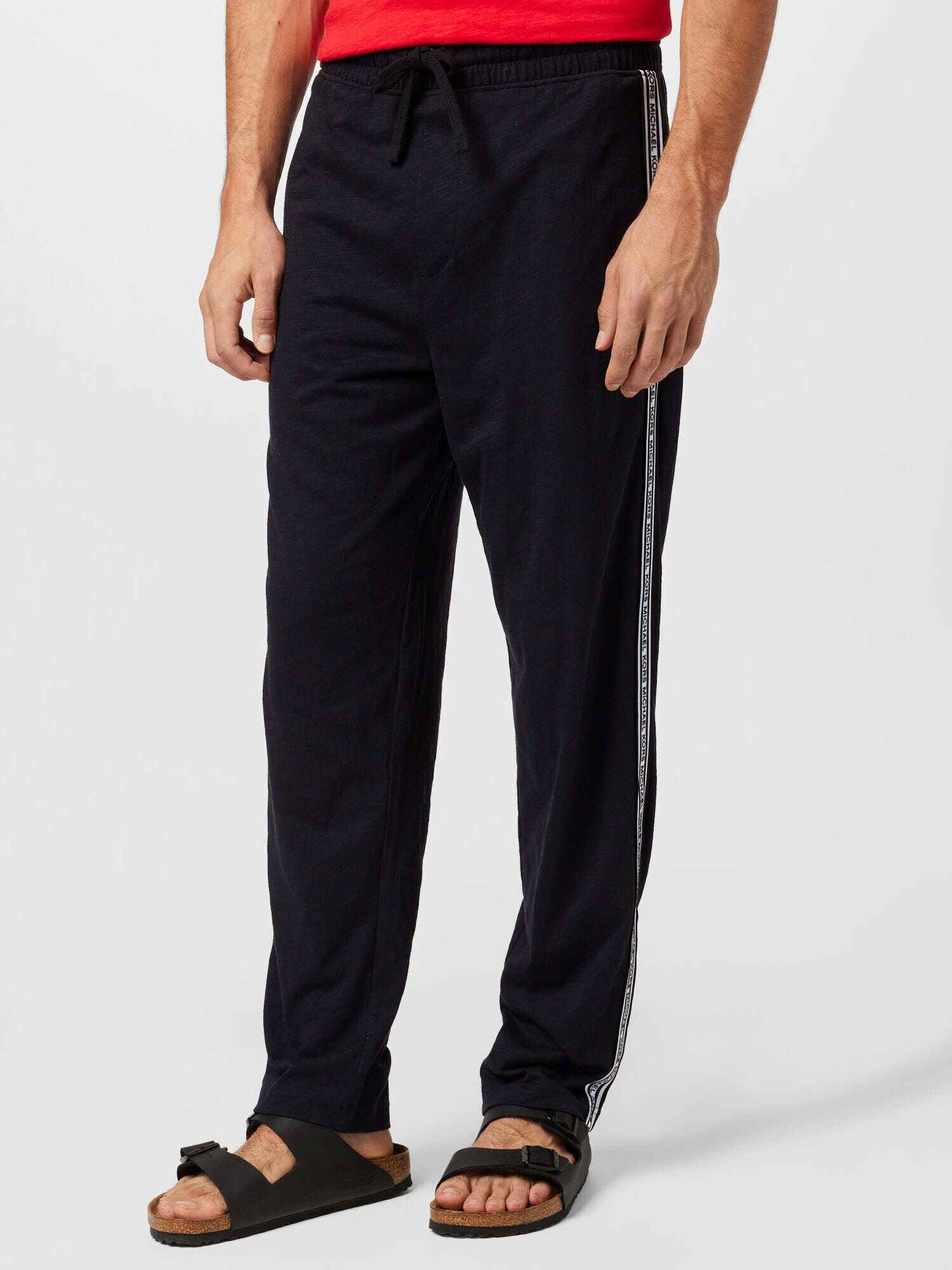 Michael Kors Pantaloni negru / alb - Pled.ro