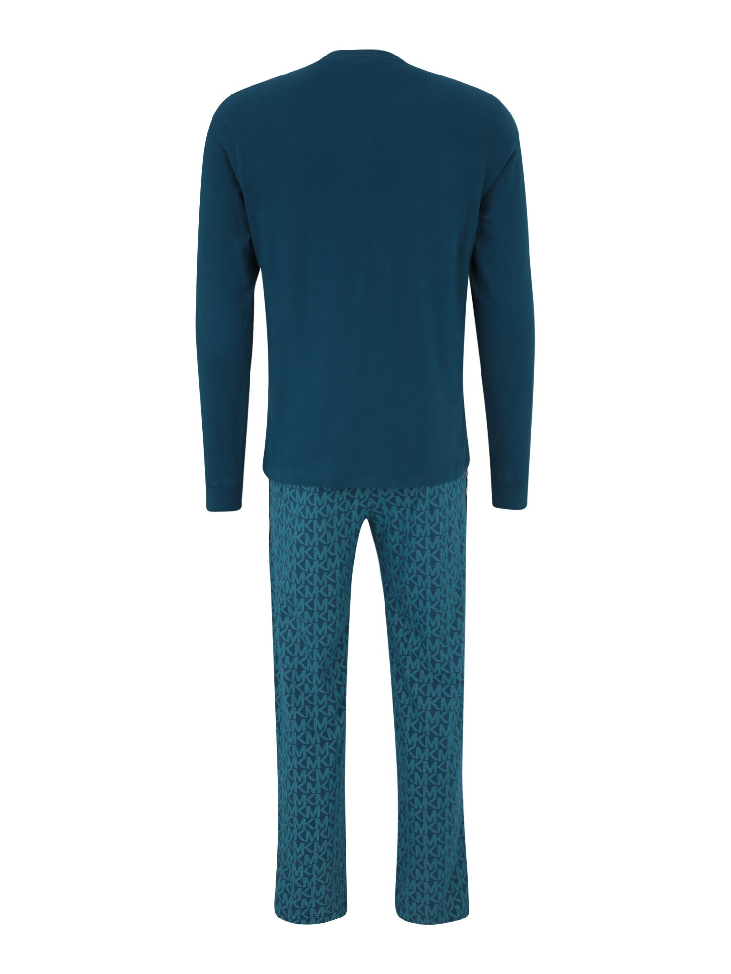 Michael Kors Pijama lungă albastru / cyan / alb - Pled.ro