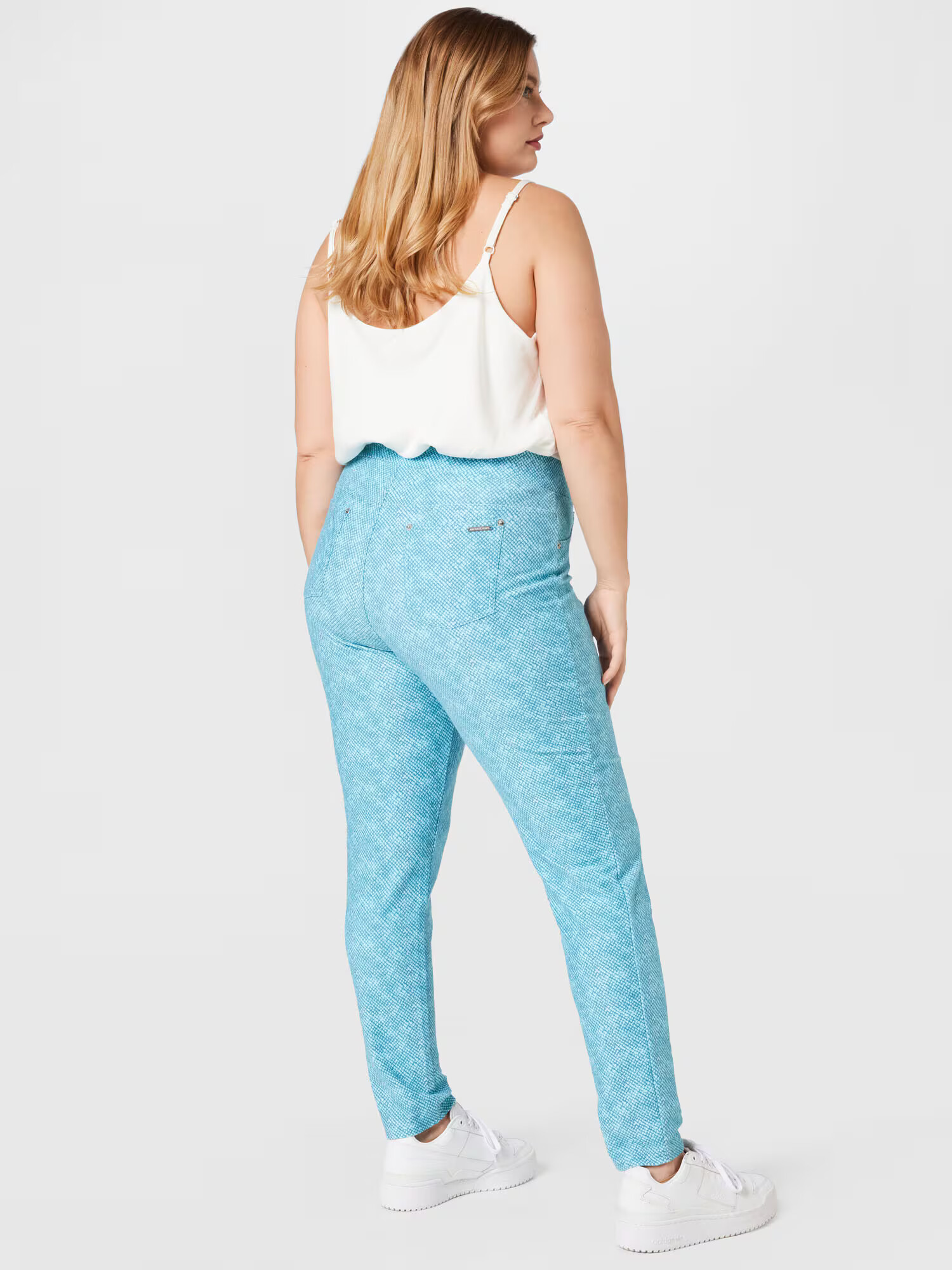 Michael Kors Plus Leggings 'SHIBORI' turcoaz / cyan - Pled.ro