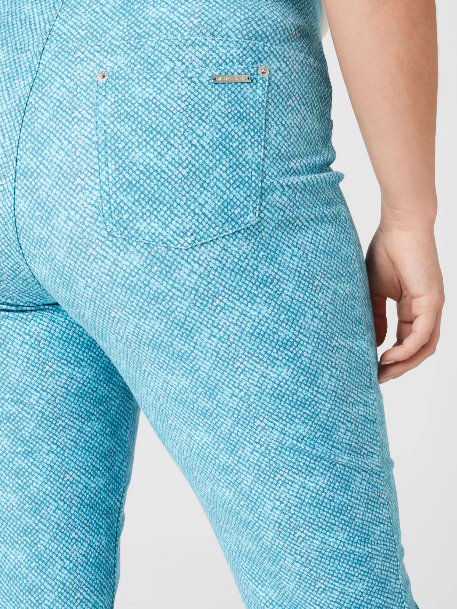 Michael Kors Plus Leggings 'SHIBORI' turcoaz / cyan - Pled.ro