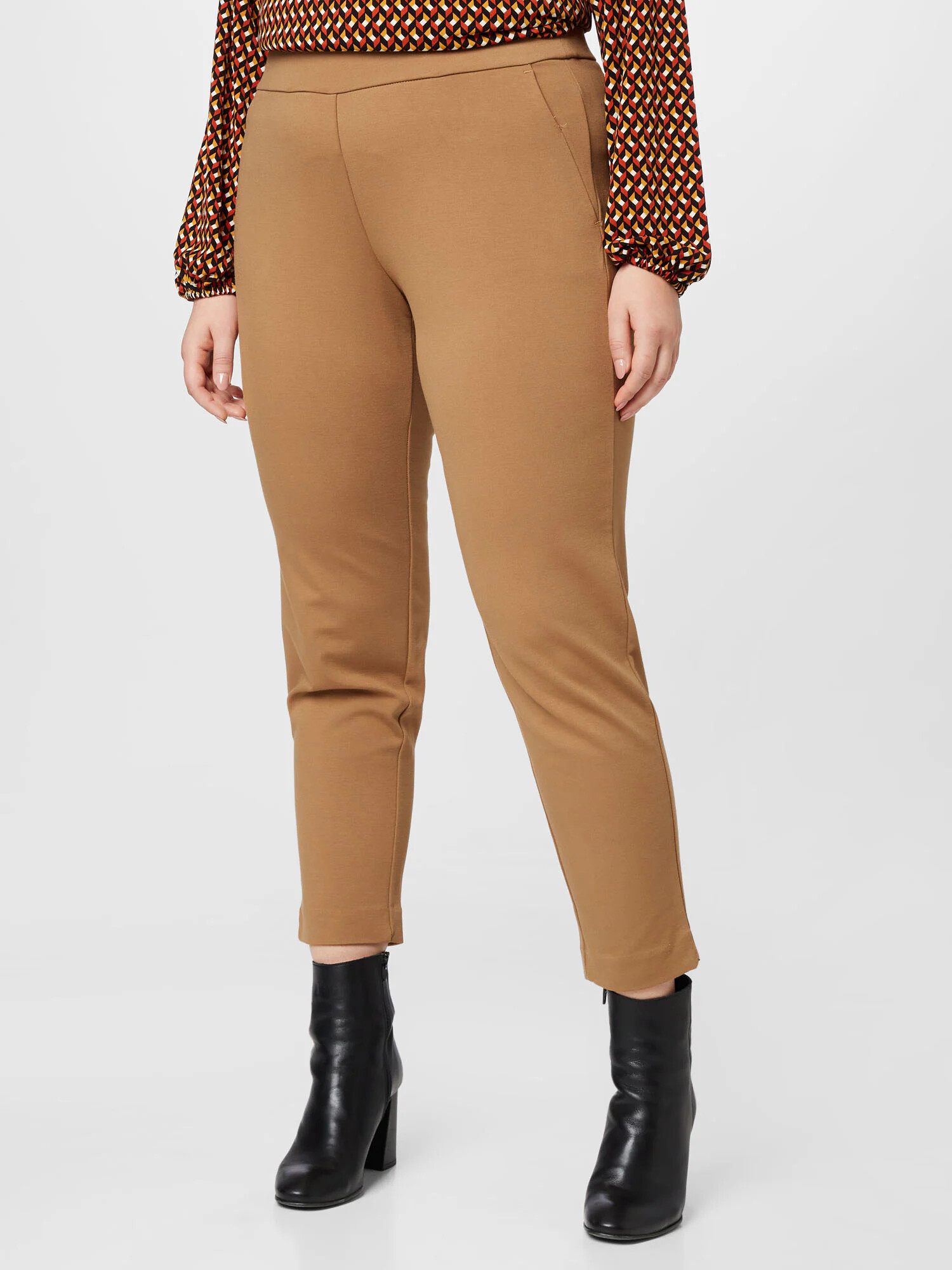 Michael Kors Plus Pantaloni maro pueblo - Pled.ro