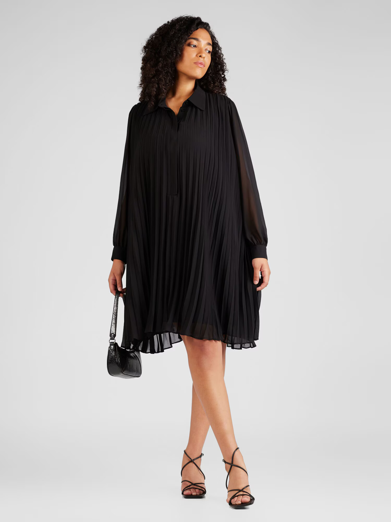 Michael Kors Plus Rochie tip bluză negru - Pled.ro