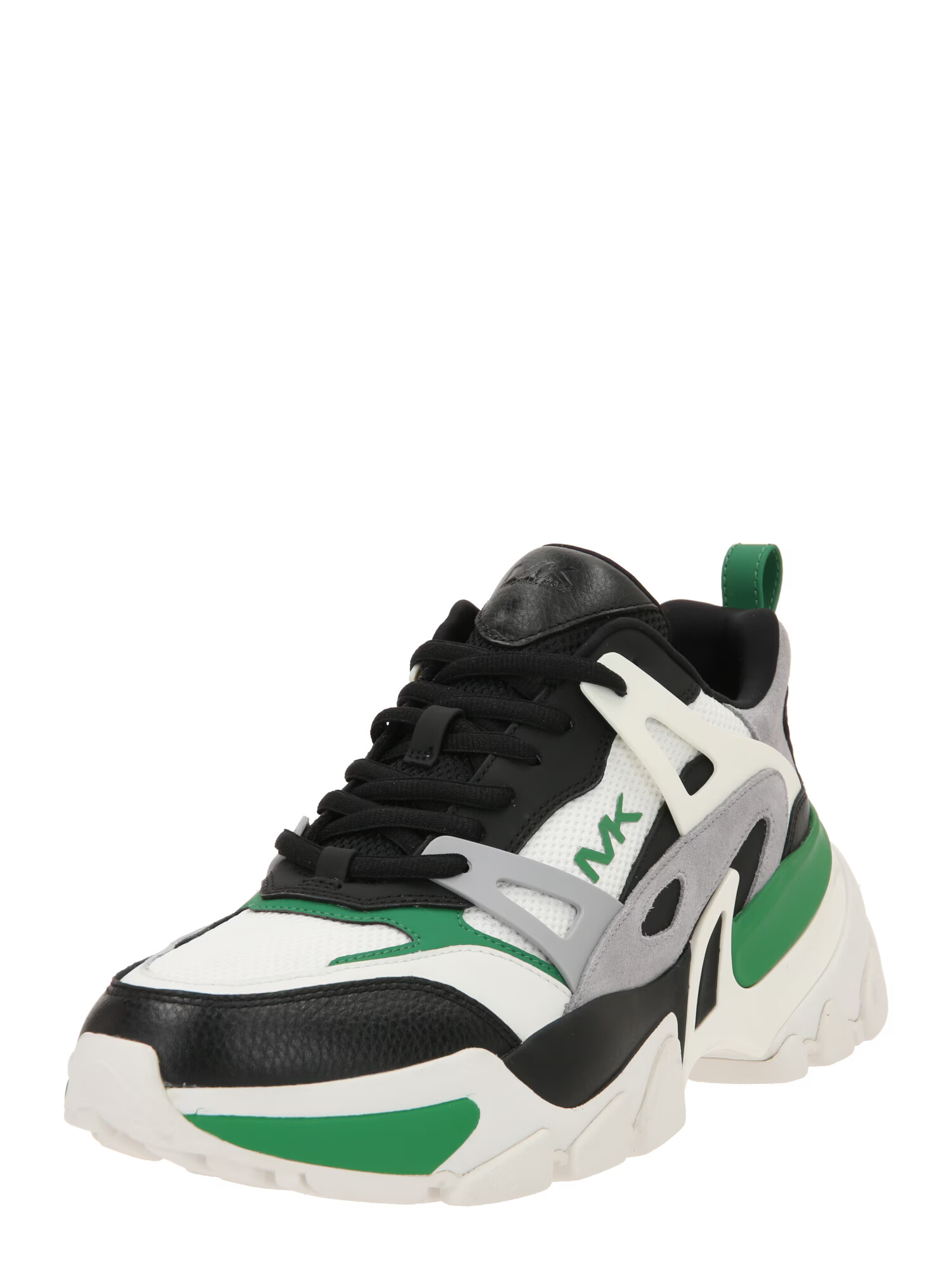 Michael Kors Sneaker low 'NICK' verde / negru / alb - Pled.ro