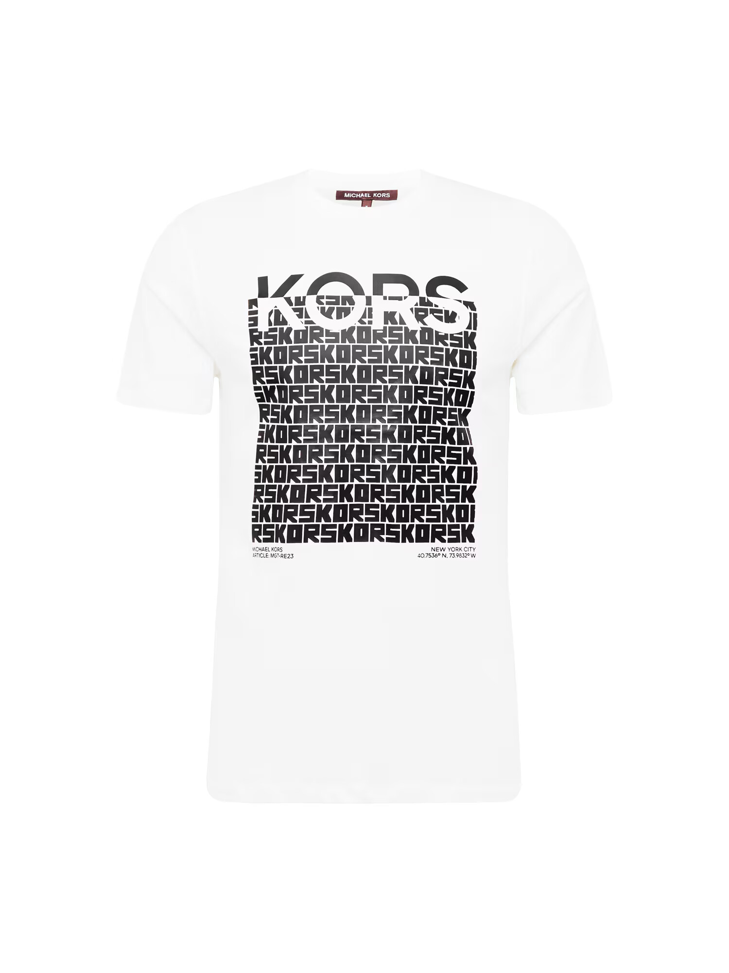 Michael Kors Tricou negru / alb - Pled.ro